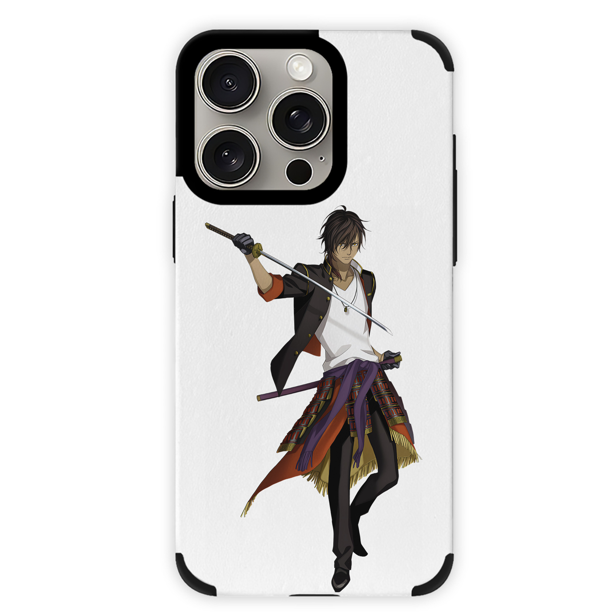 （画像用） 刀剣乱舞 Touken Ranbu 【iPhone15ProMax対応】 PUレザー スマホケース 耐衝撃＆黄変防止