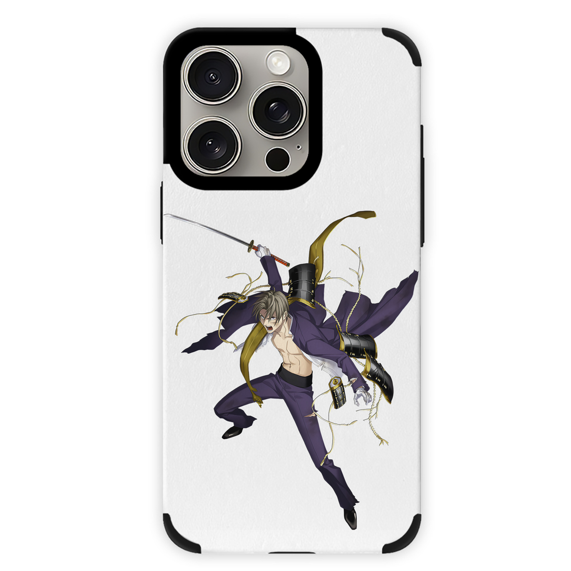 （画像用） 刀剣乱舞 Touken Ranbu 【iPhone15ProMax対応】 PUレザー スマホケース 耐衝撃＆黄変防止