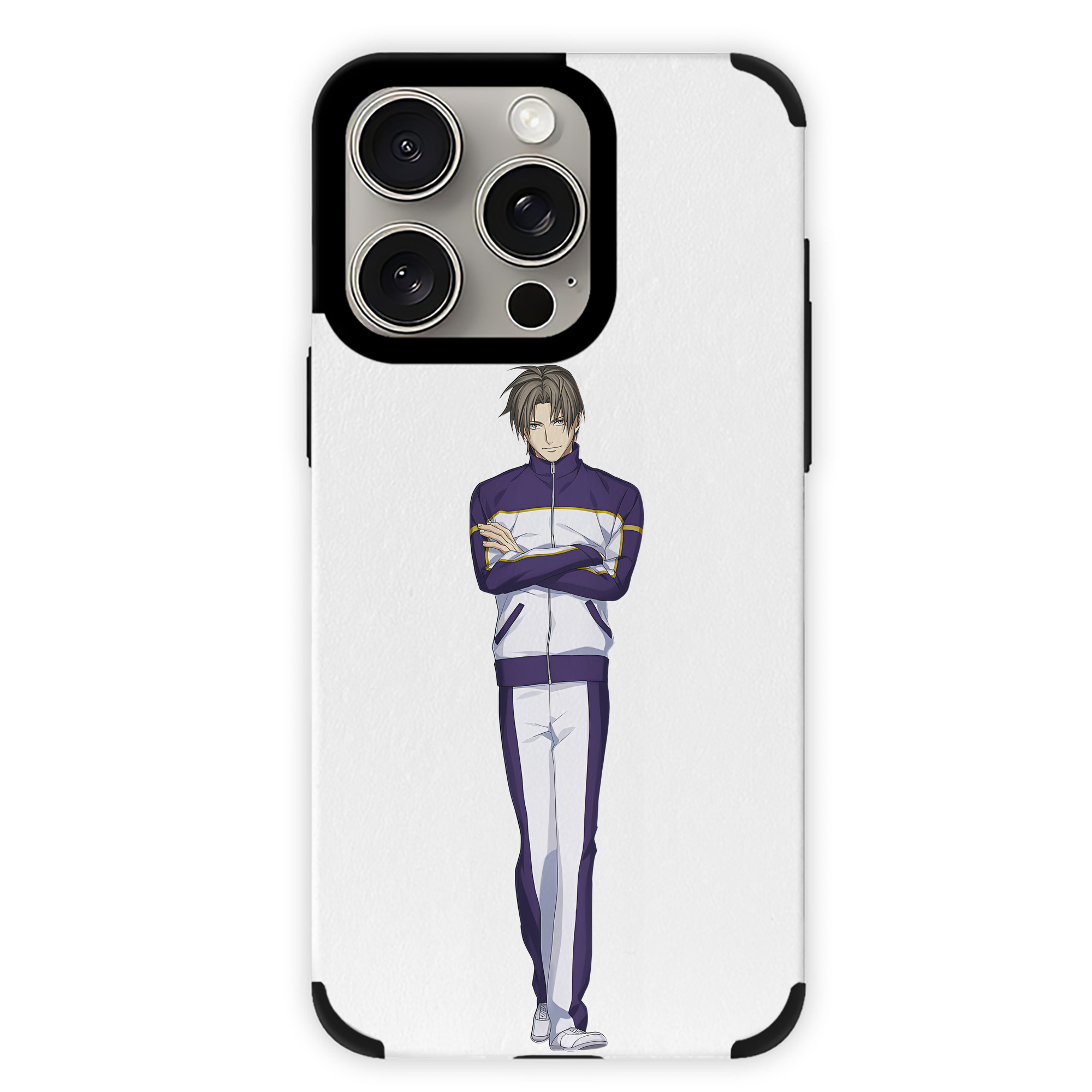 （画像用） 刀剣乱舞 Touken Ranbu 【iPhone15ProMax対応】 PUレザー スマホケース 耐衝撃＆黄変防止
