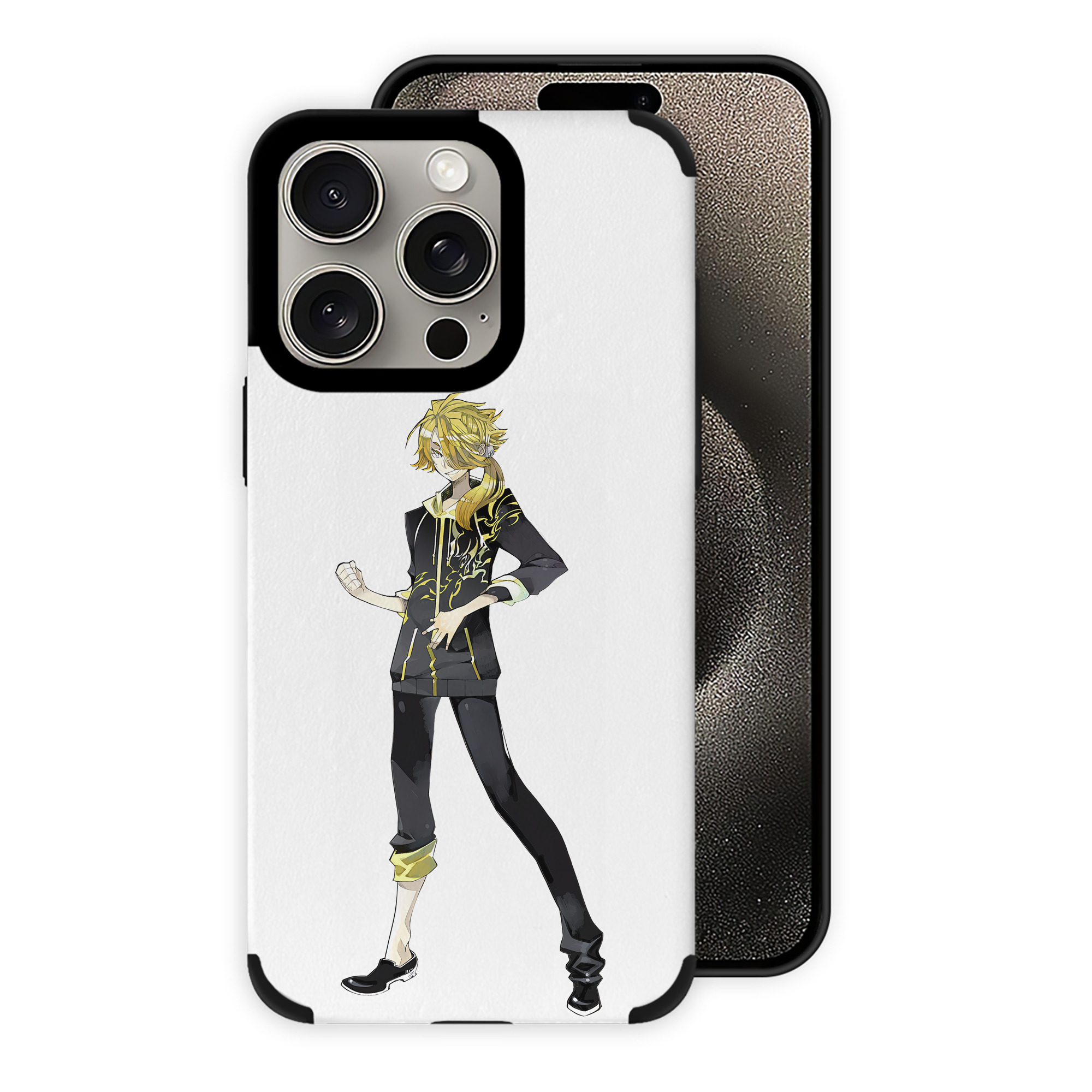 （画像用） 刀剣乱舞 Touken Ranbu 【iPhone15ProMax対応】 PUレザー スマホケース 耐衝撃＆黄変防止