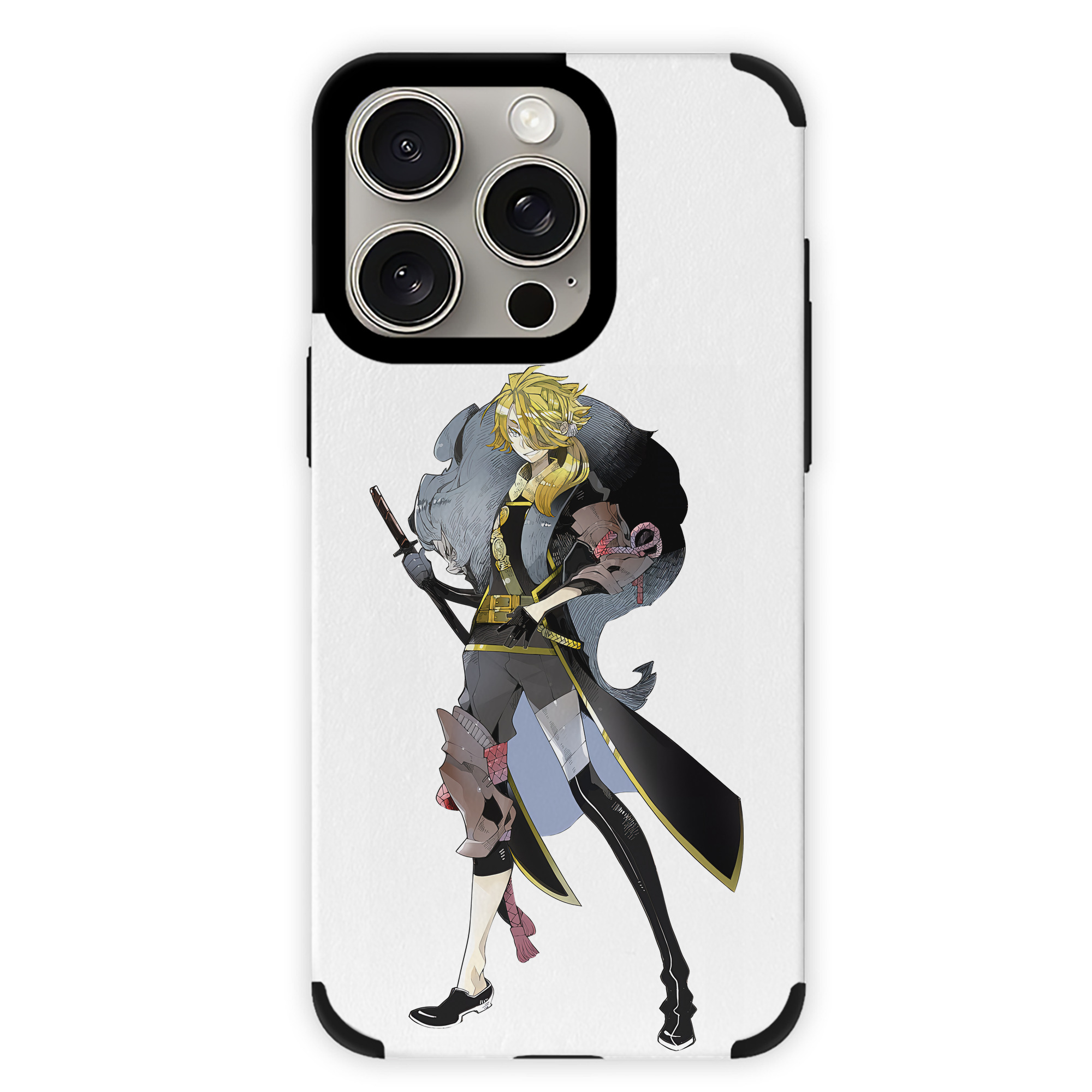 （画像用） 刀剣乱舞 Touken Ranbu 【iPhone15ProMax対応】 PUレザー スマホケース 耐衝撃＆黄変防止