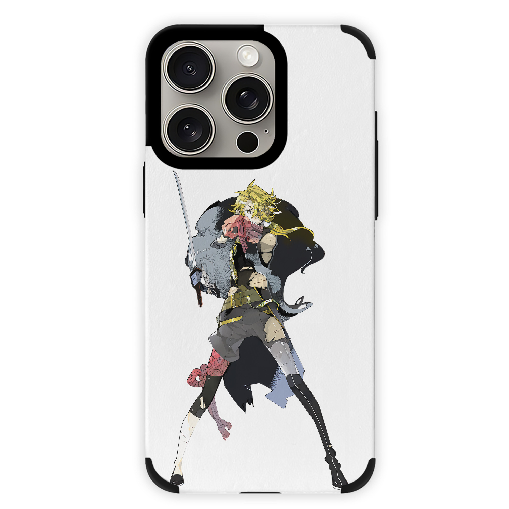 （画像用） 刀剣乱舞 Touken Ranbu 【iPhone15ProMax対応】 PUレザー スマホケース 耐衝撃＆黄変防止