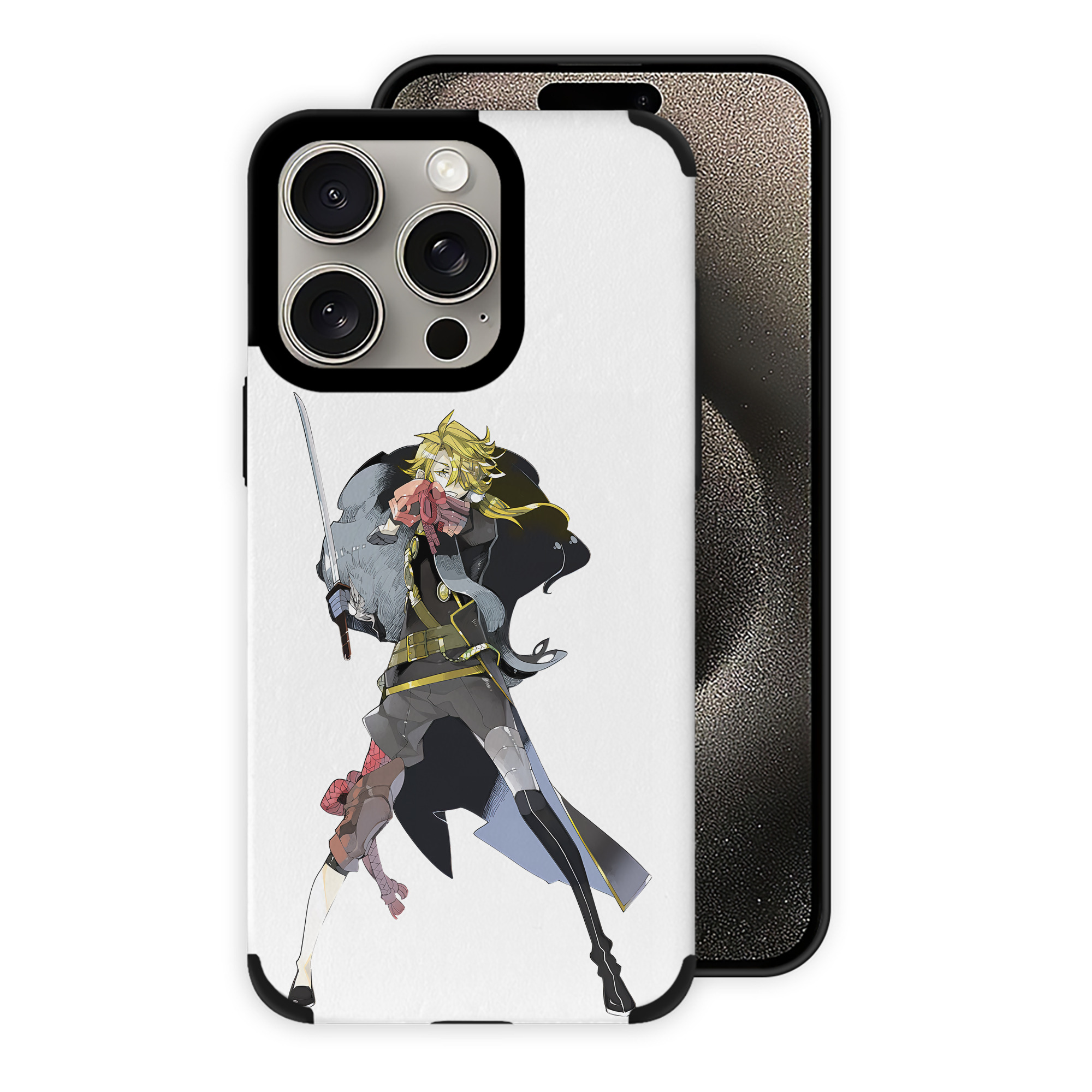 （画像用） 刀剣乱舞 Touken Ranbu 【iPhone15ProMax対応】 PUレザー スマホケース 耐衝撃＆黄変防止