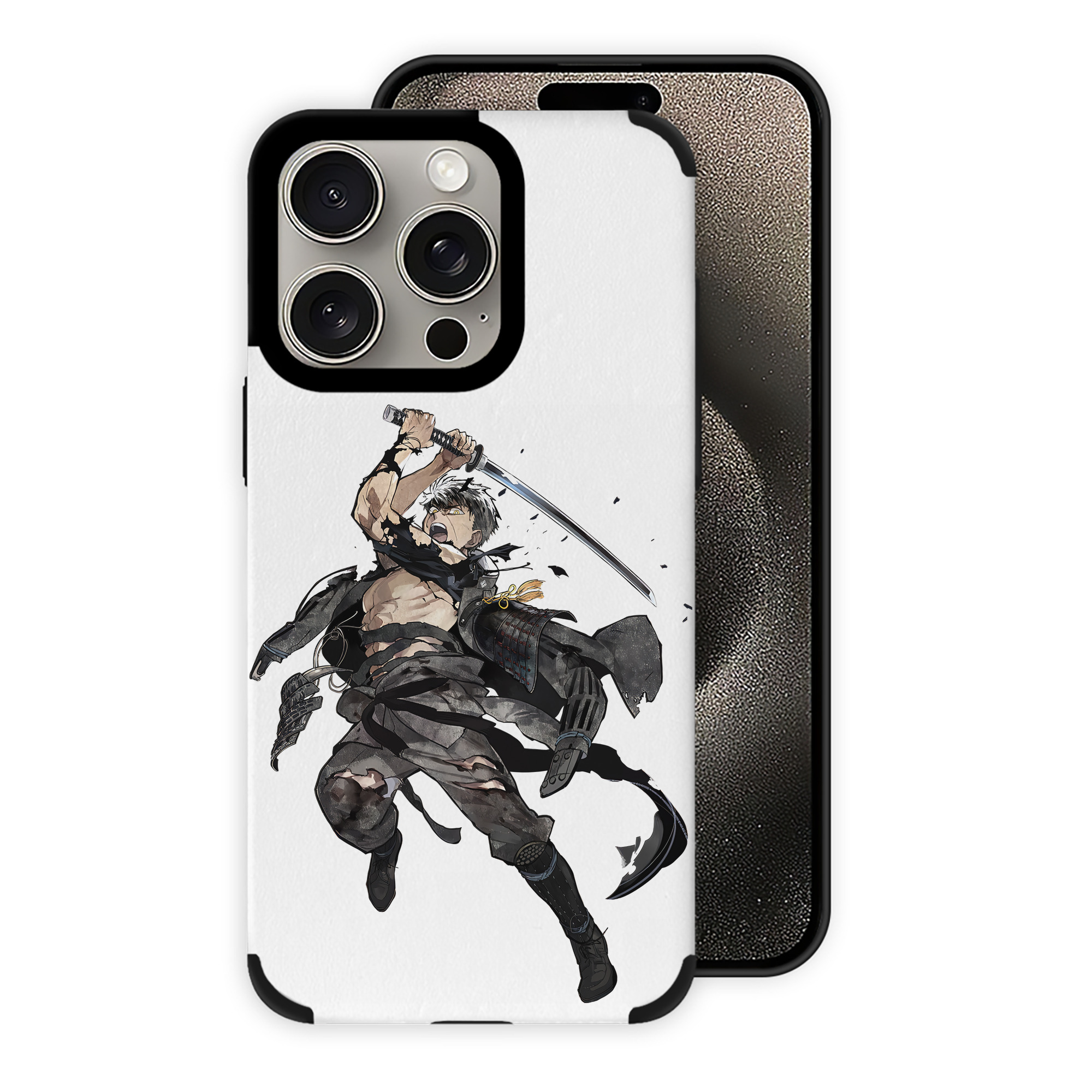 （画像用） 刀剣乱舞 Touken Ranbu 【iPhone15ProMax対応】 PUレザー スマホケース 耐衝撃＆黄変防止