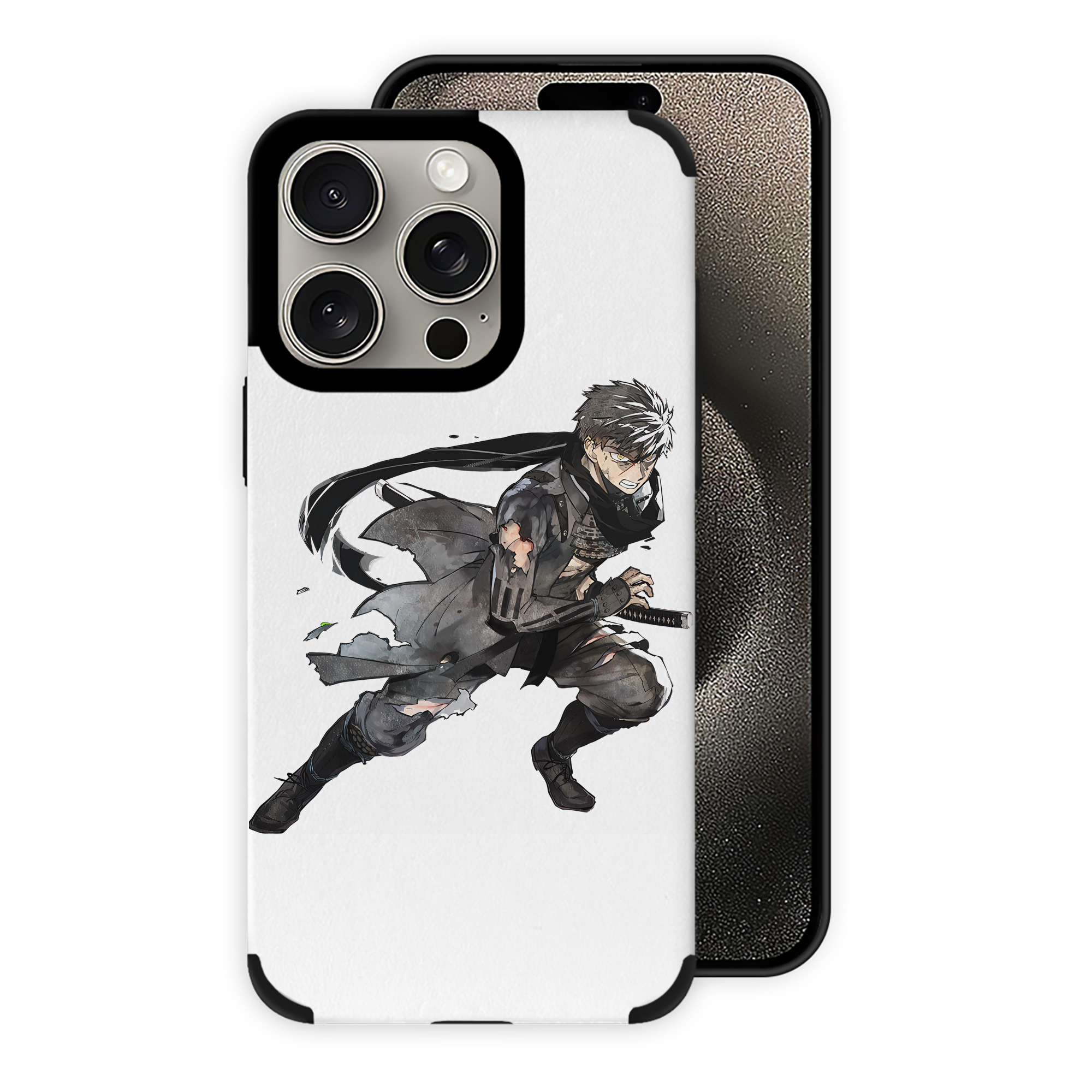 （画像用） 刀剣乱舞 Touken Ranbu 【iPhone15ProMax対応】 PUレザー スマホケース 耐衝撃＆黄変防止