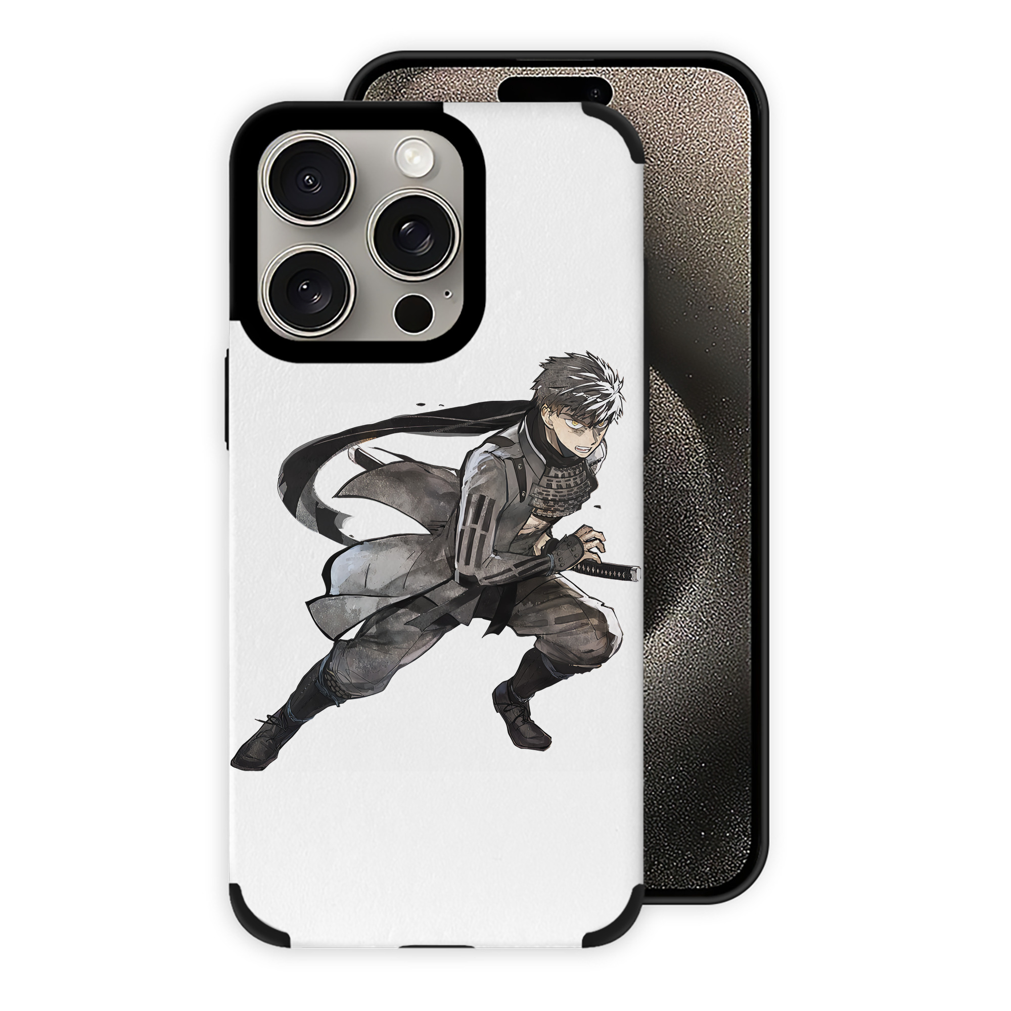 （画像用） 刀剣乱舞 Touken Ranbu 【iPhone15ProMax対応】 PUレザー スマホケース 耐衝撃＆黄変防止