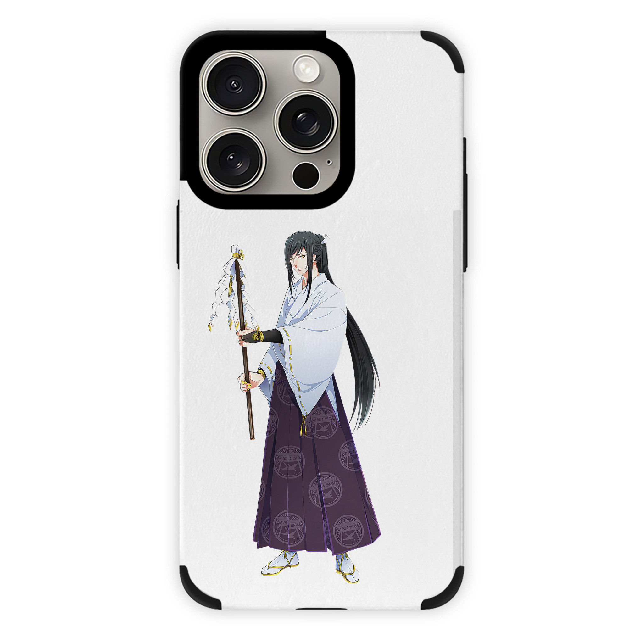 （画像用） 刀剣乱舞 Touken Ranbu 【iPhone15ProMax対応】 PUレザー スマホケース 耐衝撃＆黄変防止
