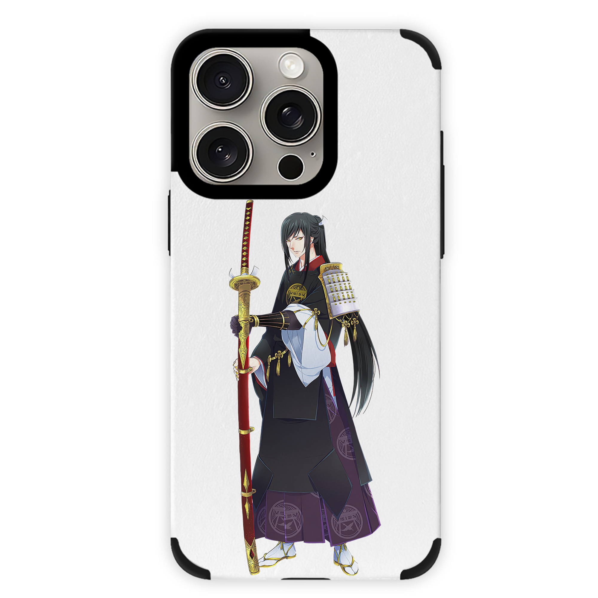 （画像用） 刀剣乱舞 Touken Ranbu 【iPhone15ProMax対応】 PUレザー スマホケース 耐衝撃＆黄変防止