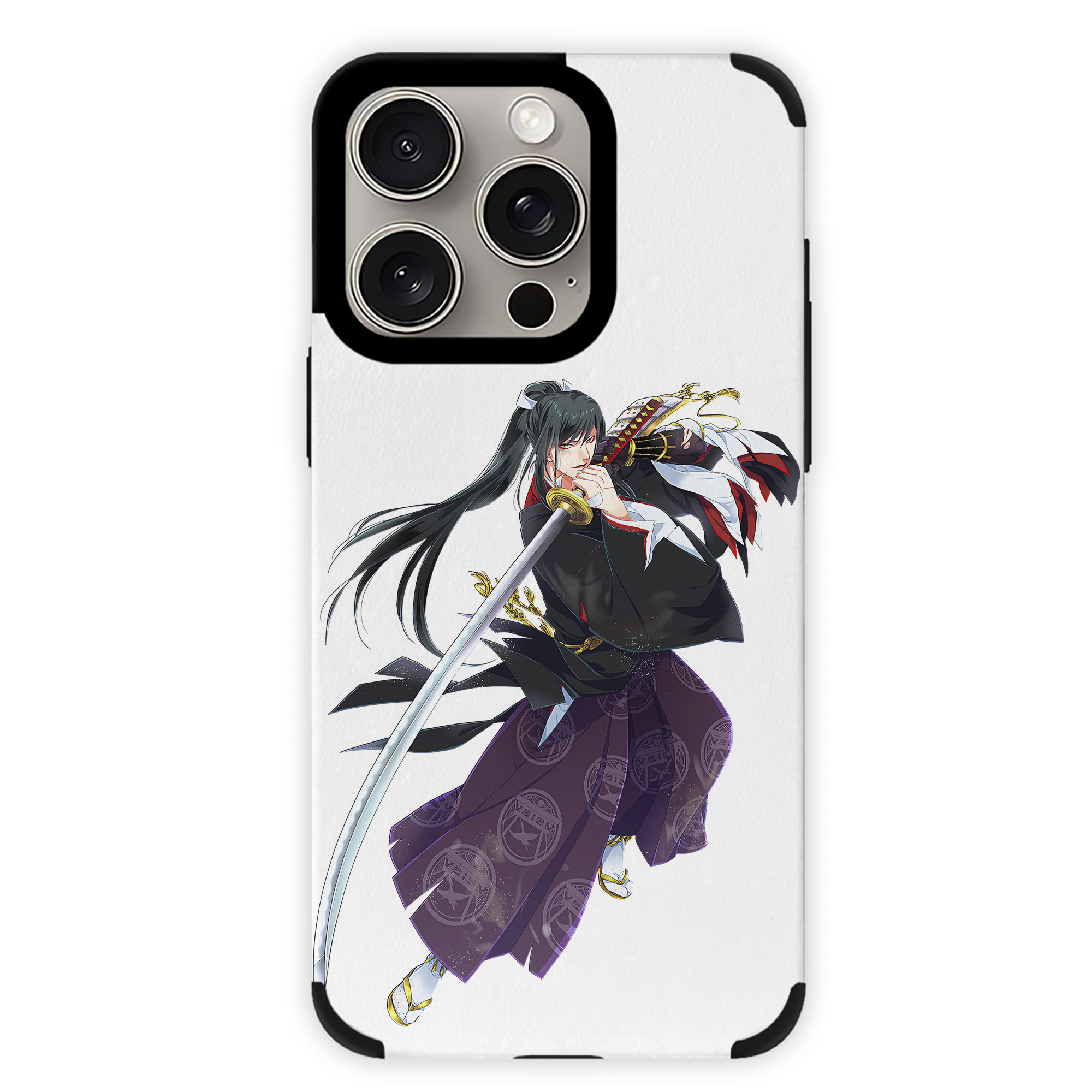 （画像用） 刀剣乱舞 Touken Ranbu 【iPhone15ProMax対応】 PUレザー スマホケース 耐衝撃＆黄変防止