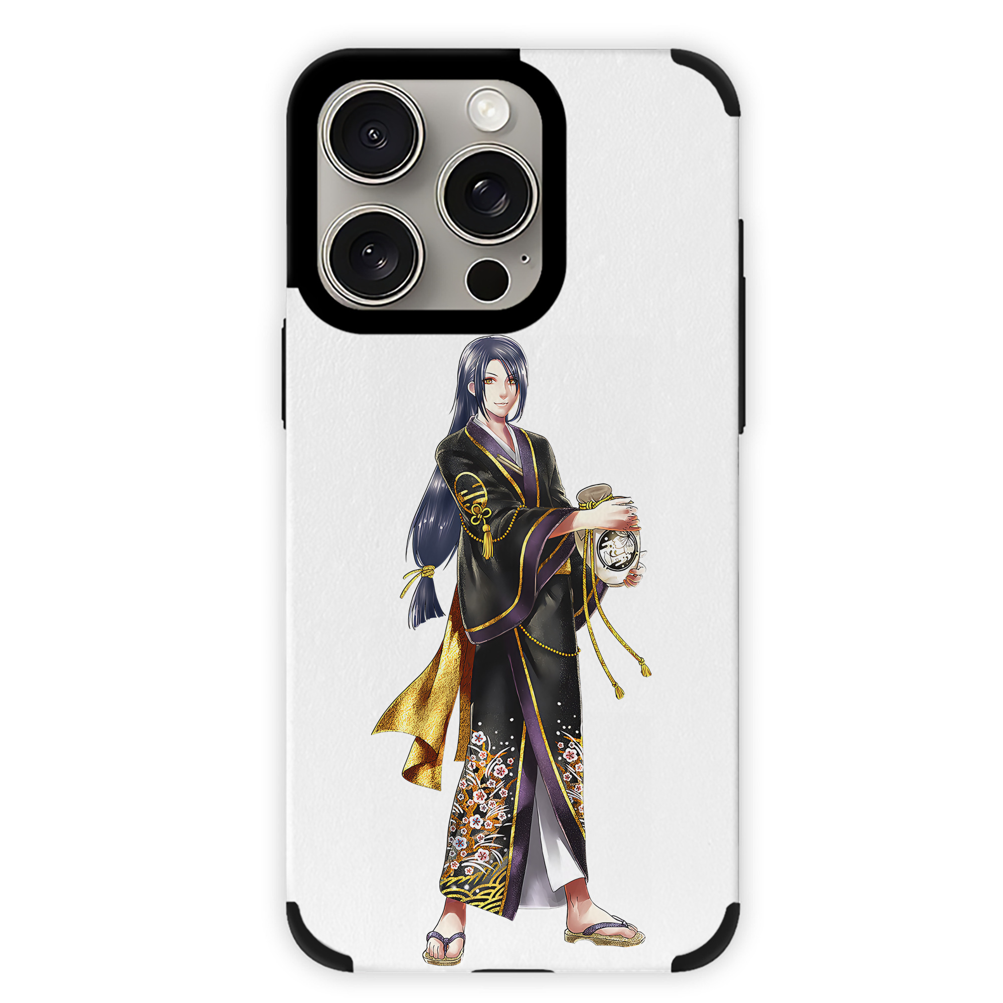 （画像用） 刀剣乱舞 Touken Ranbu 【iPhone15ProMax対応】 PUレザー スマホケース 耐衝撃＆黄変防止