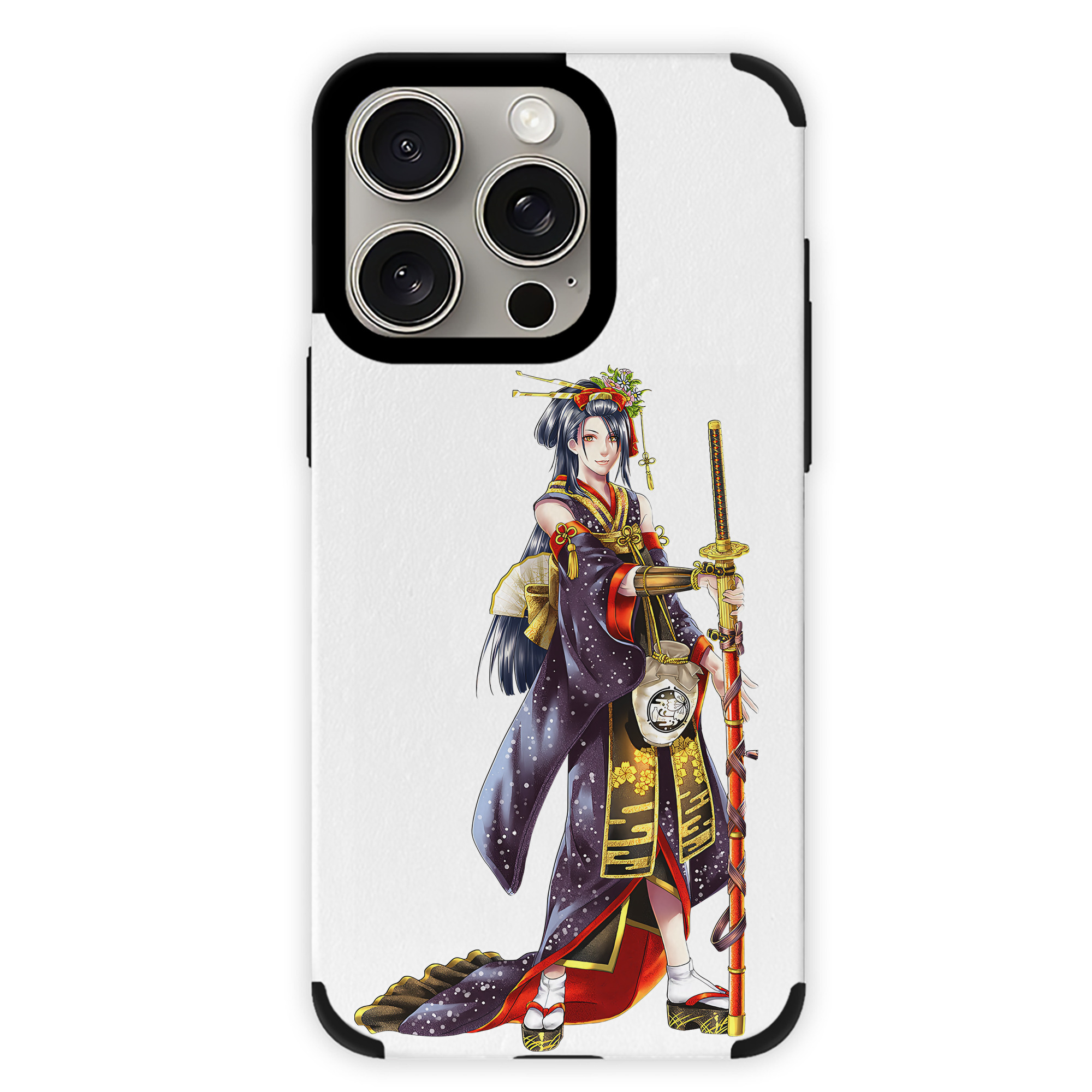 （画像用） 刀剣乱舞 Touken Ranbu 【iPhone15ProMax対応】 PUレザー スマホケース 耐衝撃＆黄変防止