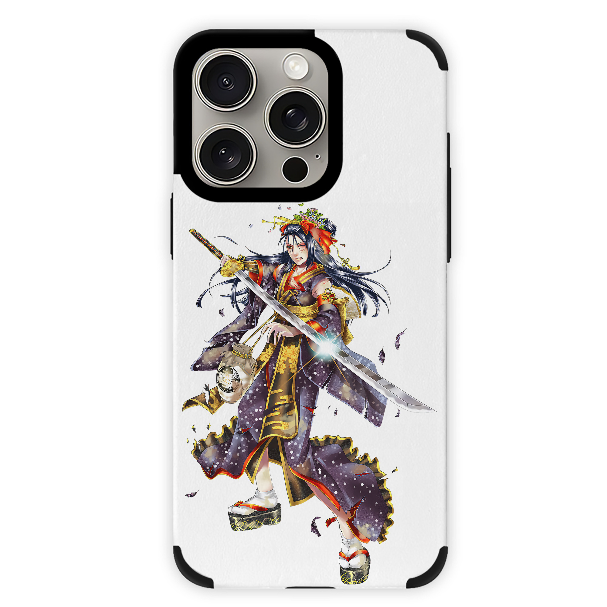 （画像用） 刀剣乱舞 Touken Ranbu 【iPhone15ProMax対応】 PUレザー スマホケース 耐衝撃＆黄変防止