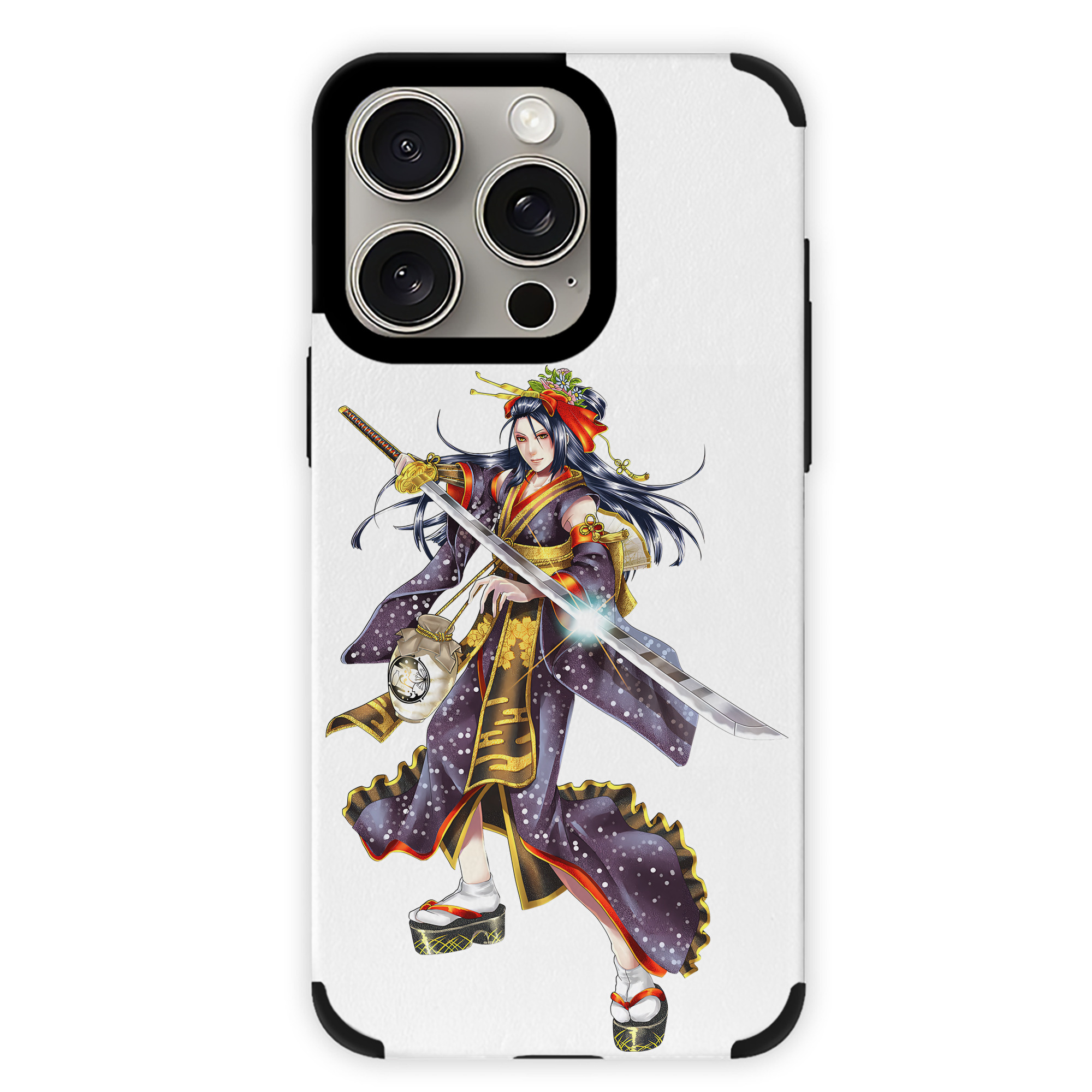 （画像用） 刀剣乱舞 Touken Ranbu 【iPhone15ProMax対応】 PUレザー スマホケース 耐衝撃＆黄変防止