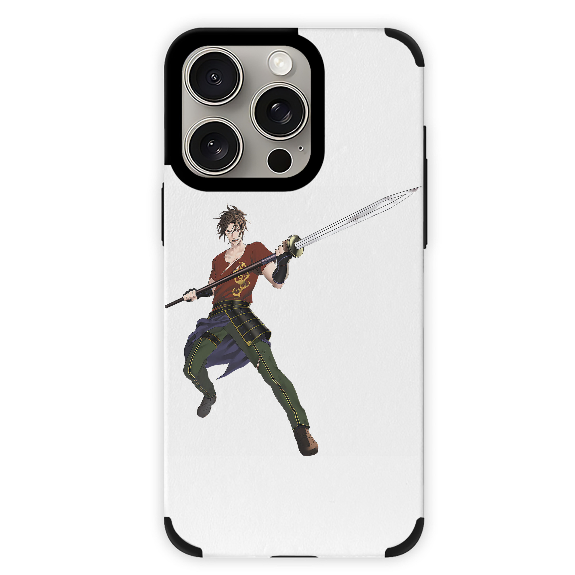 （画像用） 刀剣乱舞 Touken Ranbu 【iPhone15ProMax対応】 PUレザー スマホケース 耐衝撃＆黄変防止