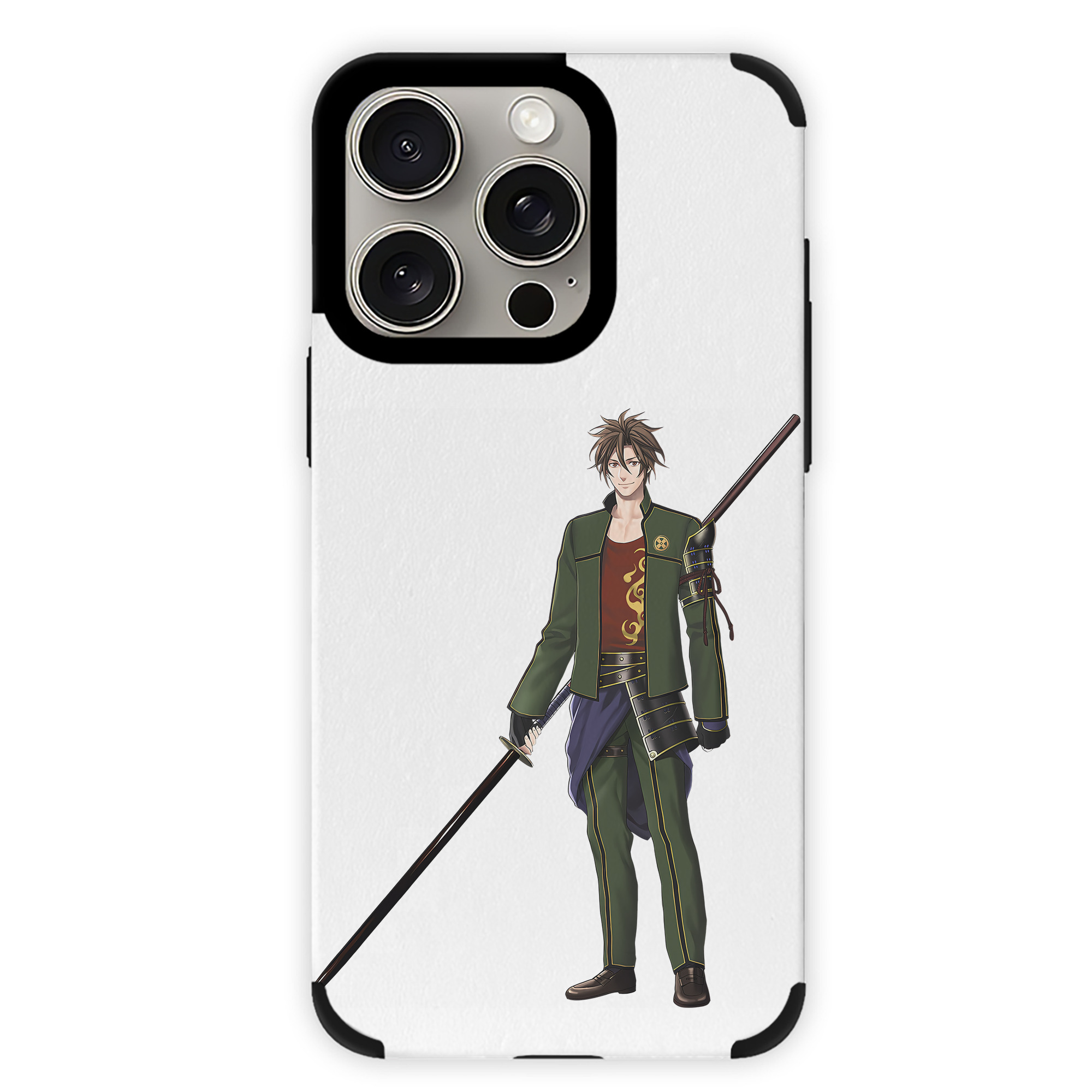 （画像用） 刀剣乱舞 Touken Ranbu 【iPhone15ProMax対応】 PUレザー スマホケース 耐衝撃＆黄変防止