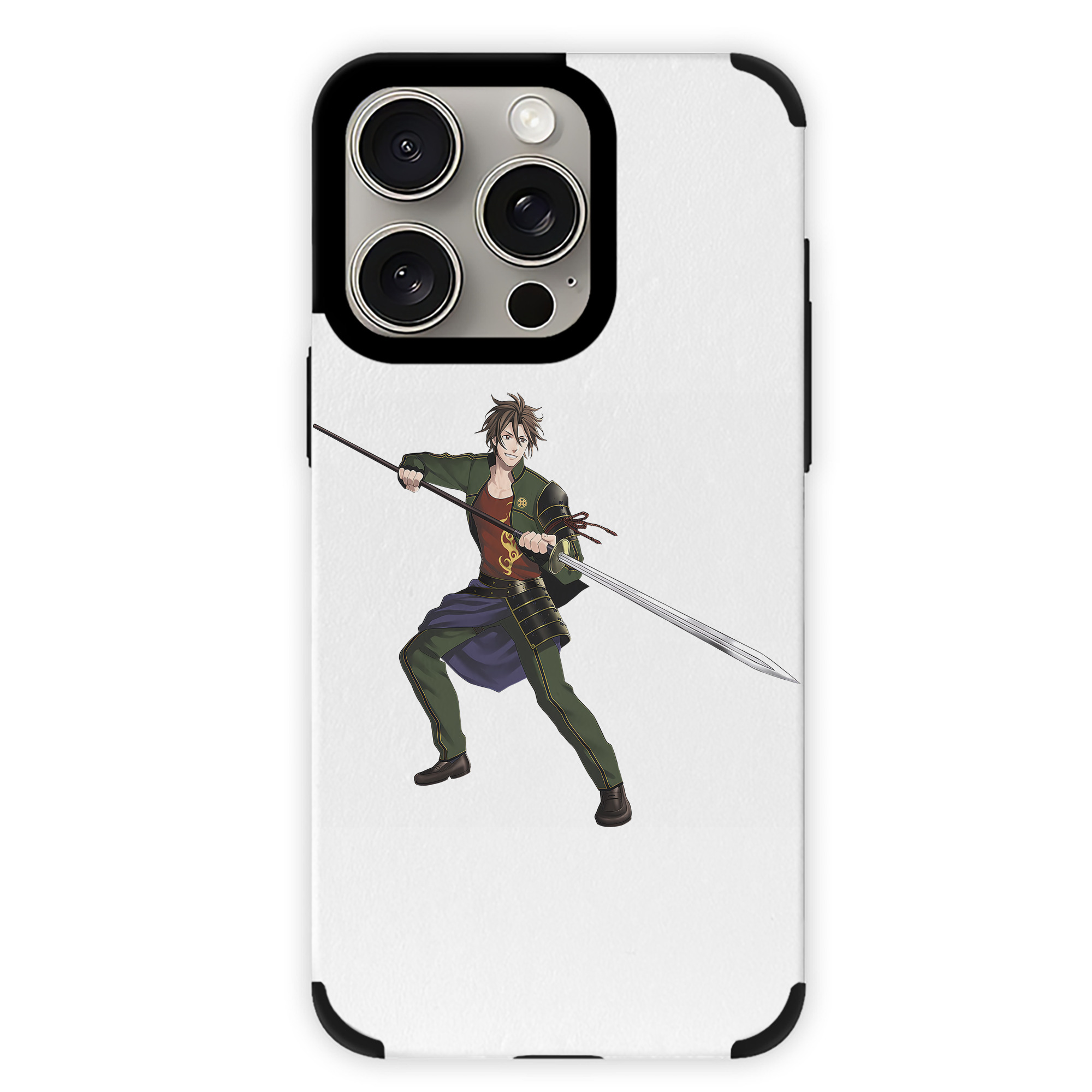 （画像用） 刀剣乱舞 Touken Ranbu 【iPhone15ProMax対応】 PUレザー スマホケース 耐衝撃＆黄変防止
