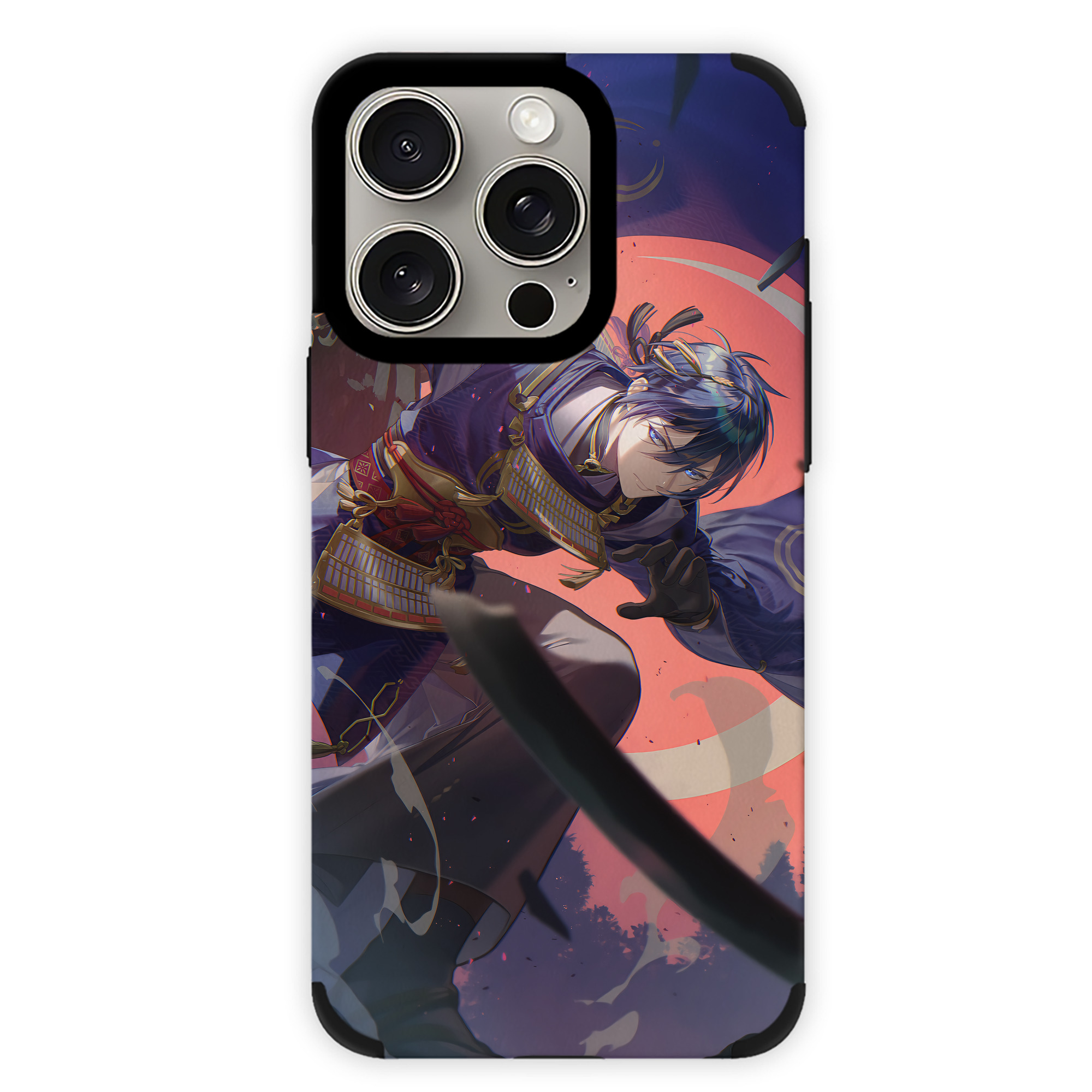 （画像用） 刀剣乱舞 Touken Ranbu 【iPhone15ProMax対応】 PUレザー スマホケース 耐衝撃＆黄変防止