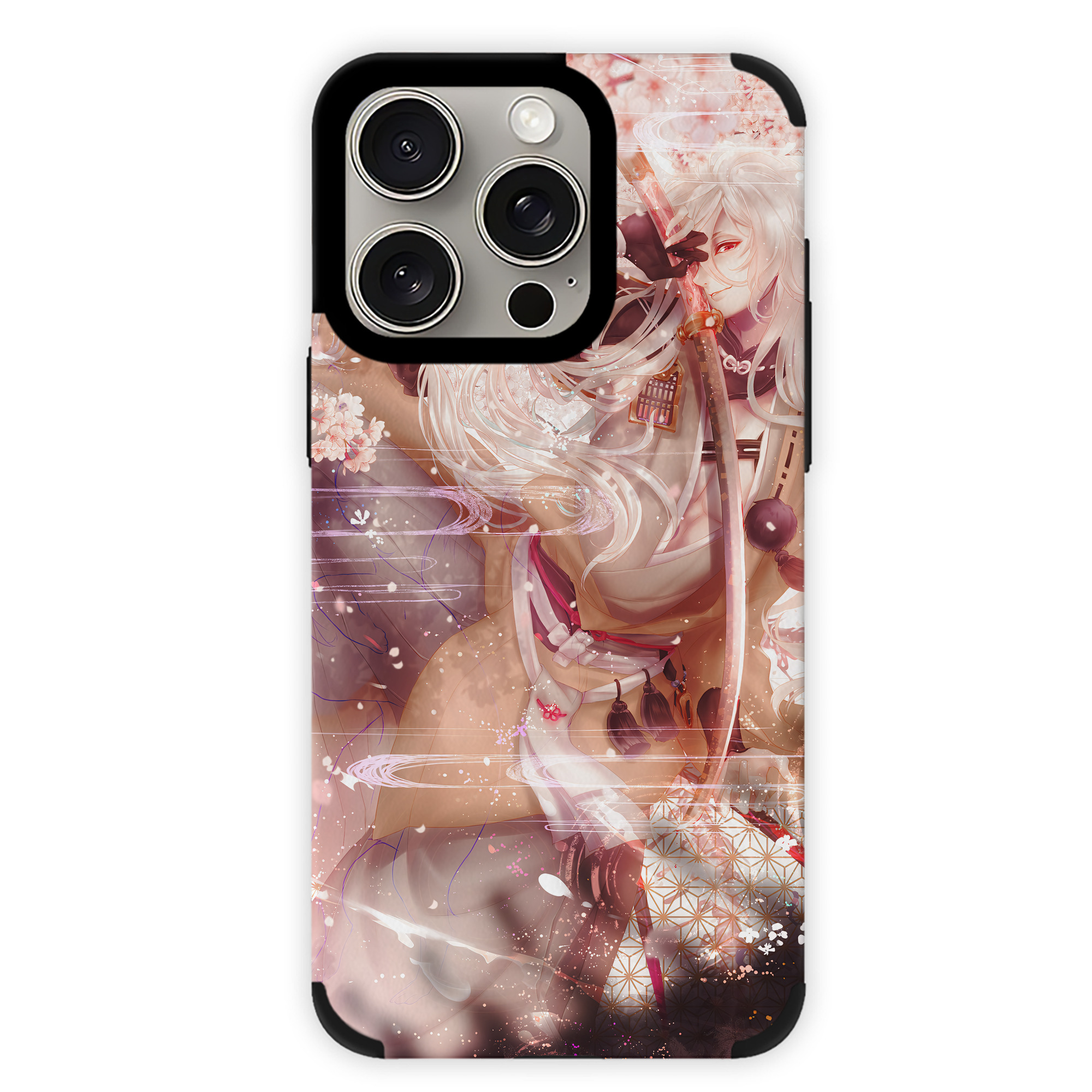 （画像用） 刀剣乱舞 Touken Ranbu 【iPhone15ProMax対応】 PUレザー スマホケース 耐衝撃＆黄変防止
