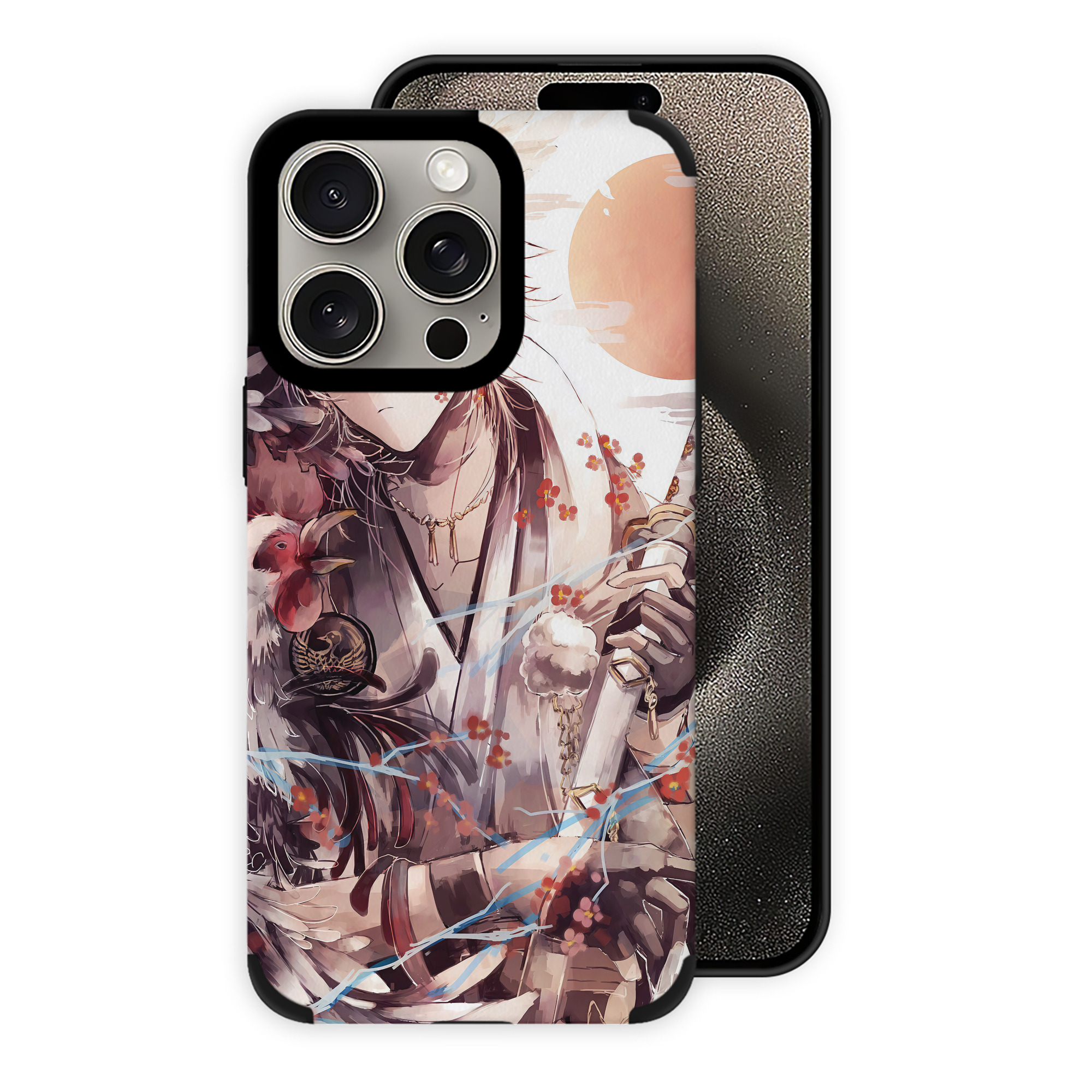 （画像用） 刀剣乱舞 Touken Ranbu 【iPhone15ProMax対応】 PUレザー スマホケース 耐衝撃＆黄変防止