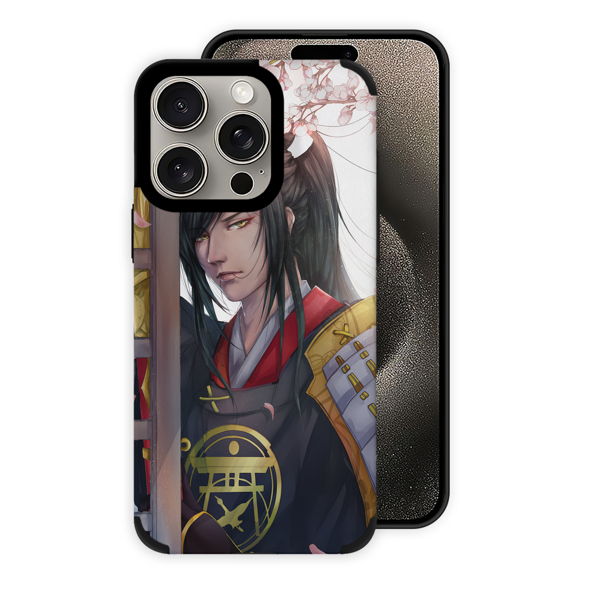 （画像用） 刀剣乱舞 Touken Ranbu 【iPhone15ProMax対応】 PUレザー スマホケース 耐衝撃＆黄変防止
