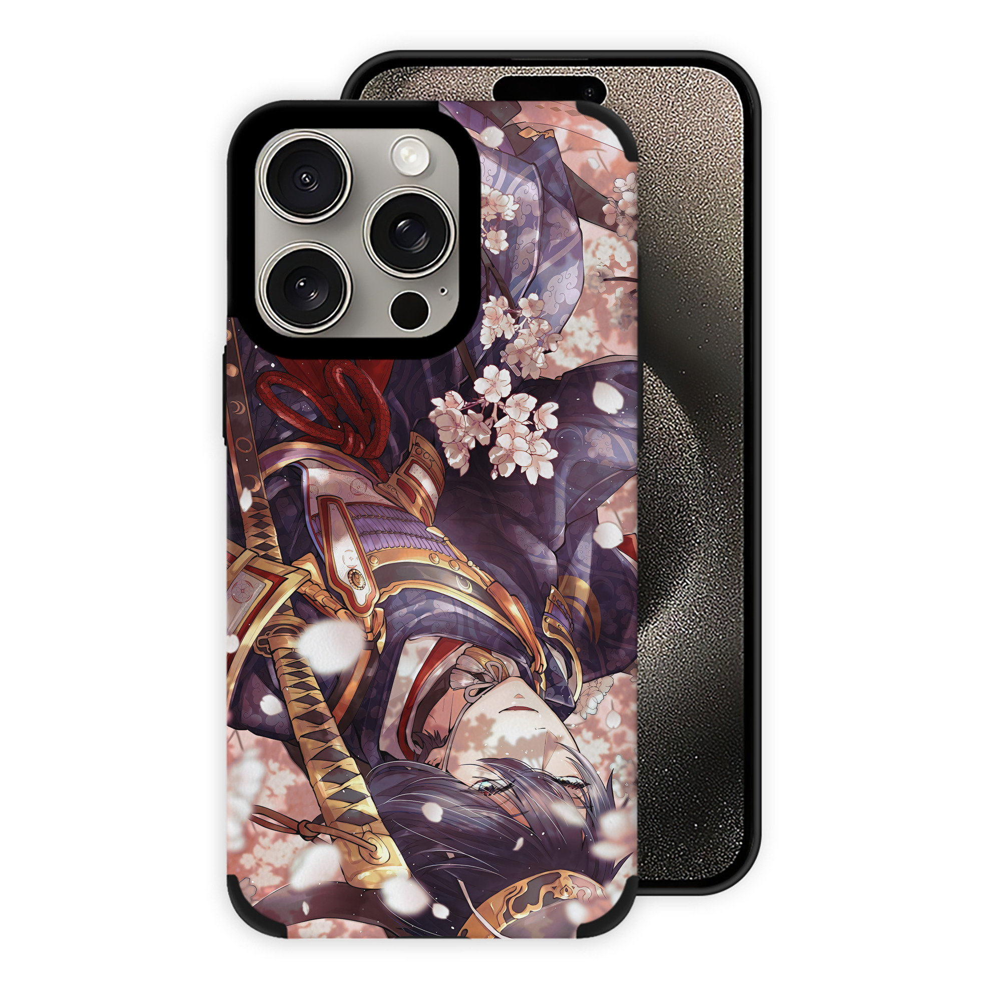（画像用） 刀剣乱舞 Touken Ranbu 【iPhone15ProMax対応】 PUレザー スマホケース 耐衝撃＆黄変防止