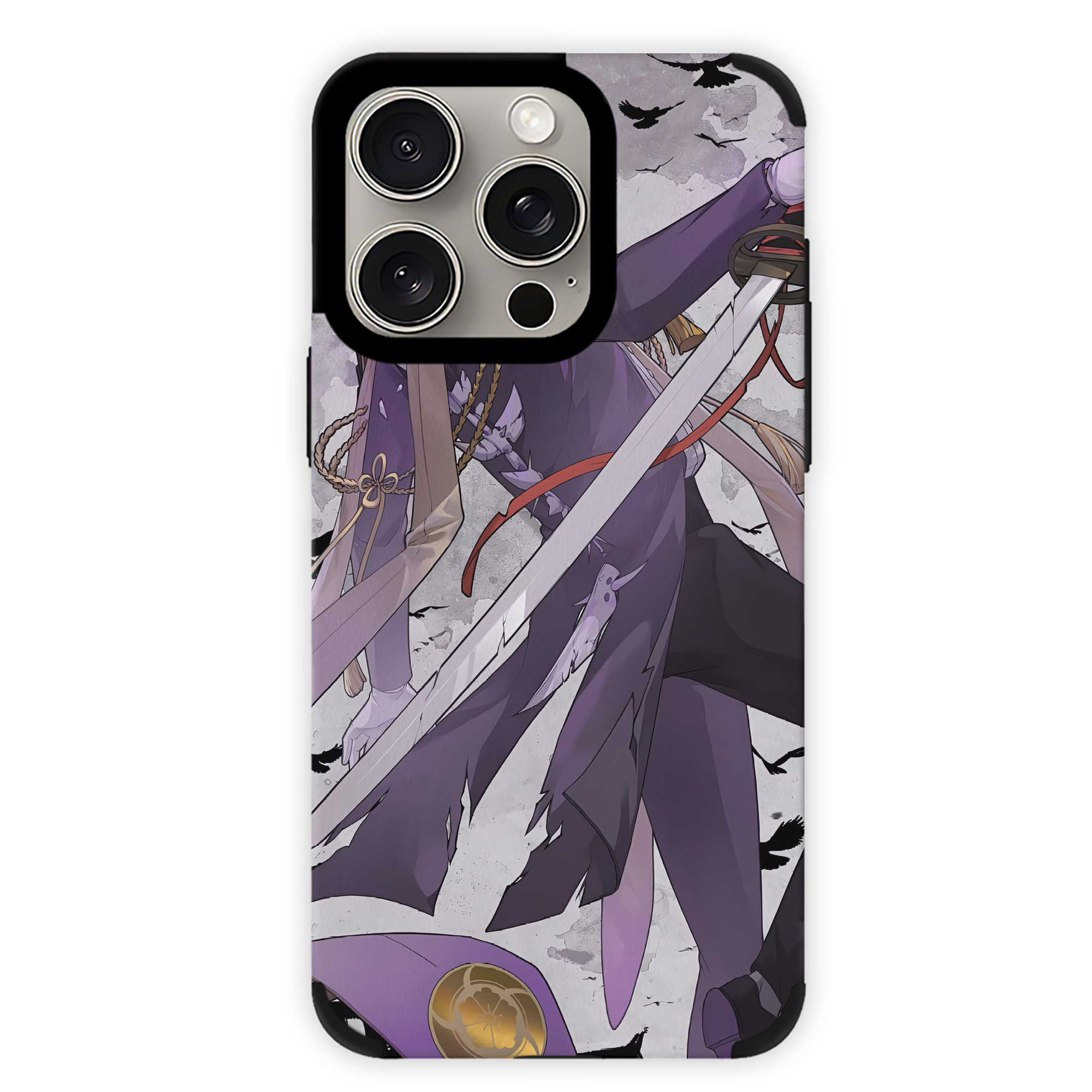 （画像用） 刀剣乱舞 Touken Ranbu 【iPhone15ProMax対応】 PUレザー スマホケース 耐衝撃＆黄変防止