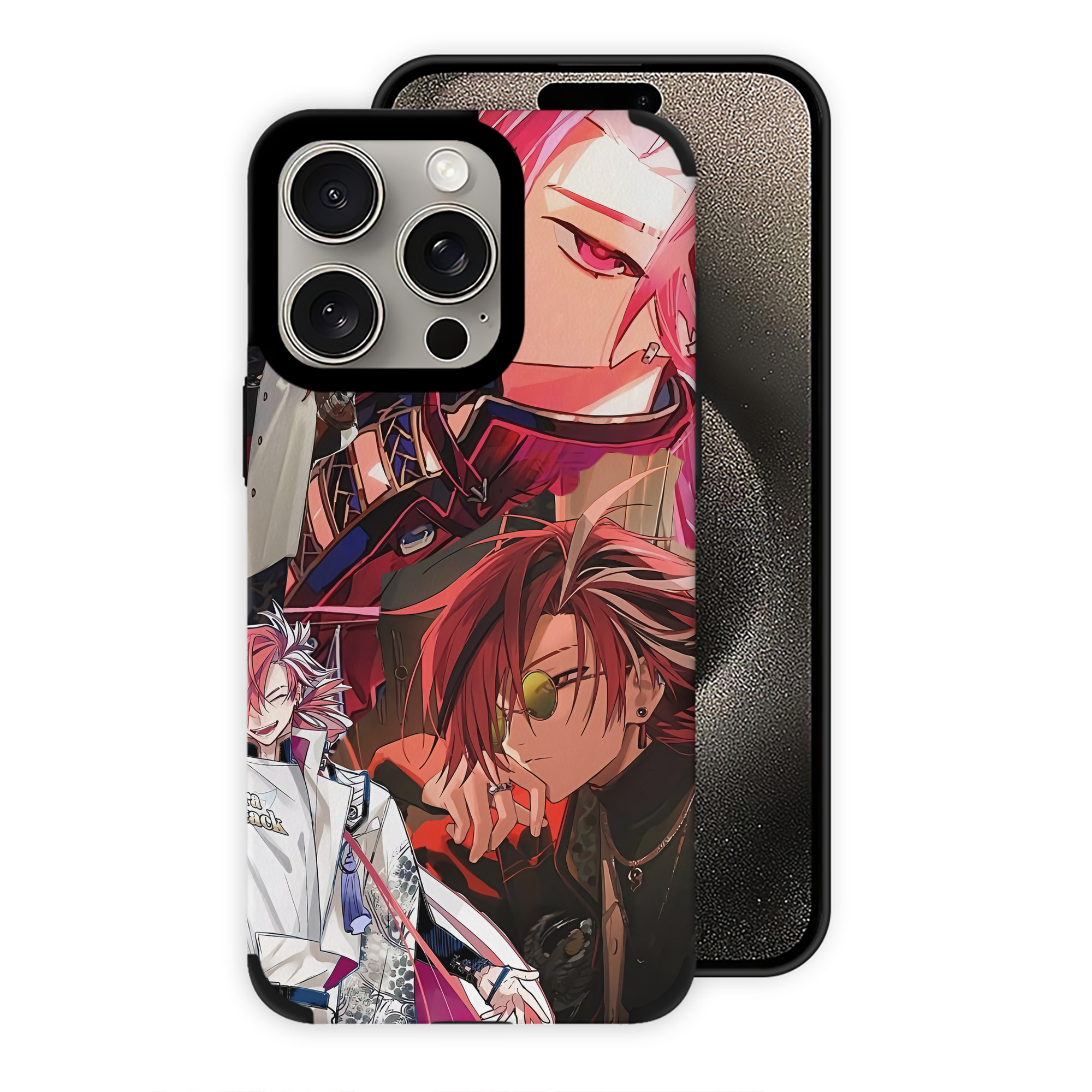（画像用） 刀剣乱舞 Touken Ranbu 【iPhone15ProMax対応】 PUレザー スマホケース 耐衝撃＆黄変防止