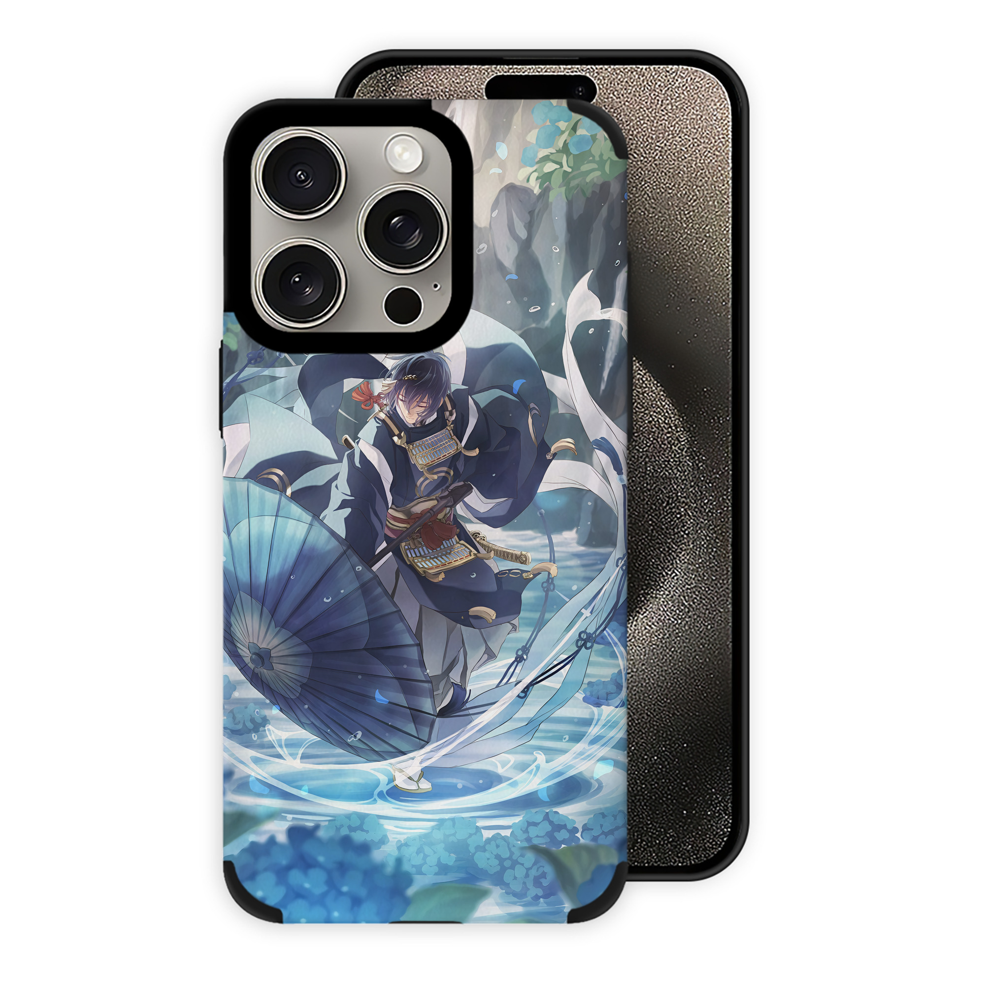 （画像用） 刀剣乱舞 Touken Ranbu 【iPhone15ProMax対応】 PUレザー スマホケース 耐衝撃＆黄変防止