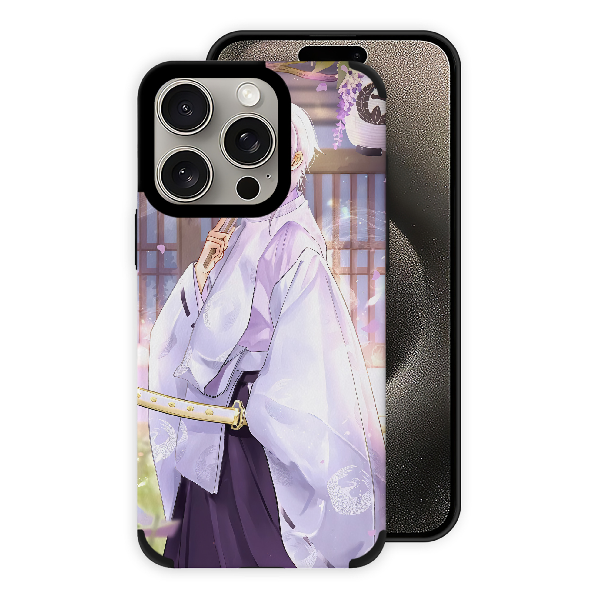 （画像用） 刀剣乱舞 Touken Ranbu 【iPhone15ProMax対応】 PUレザー スマホケース 耐衝撃＆黄変防止