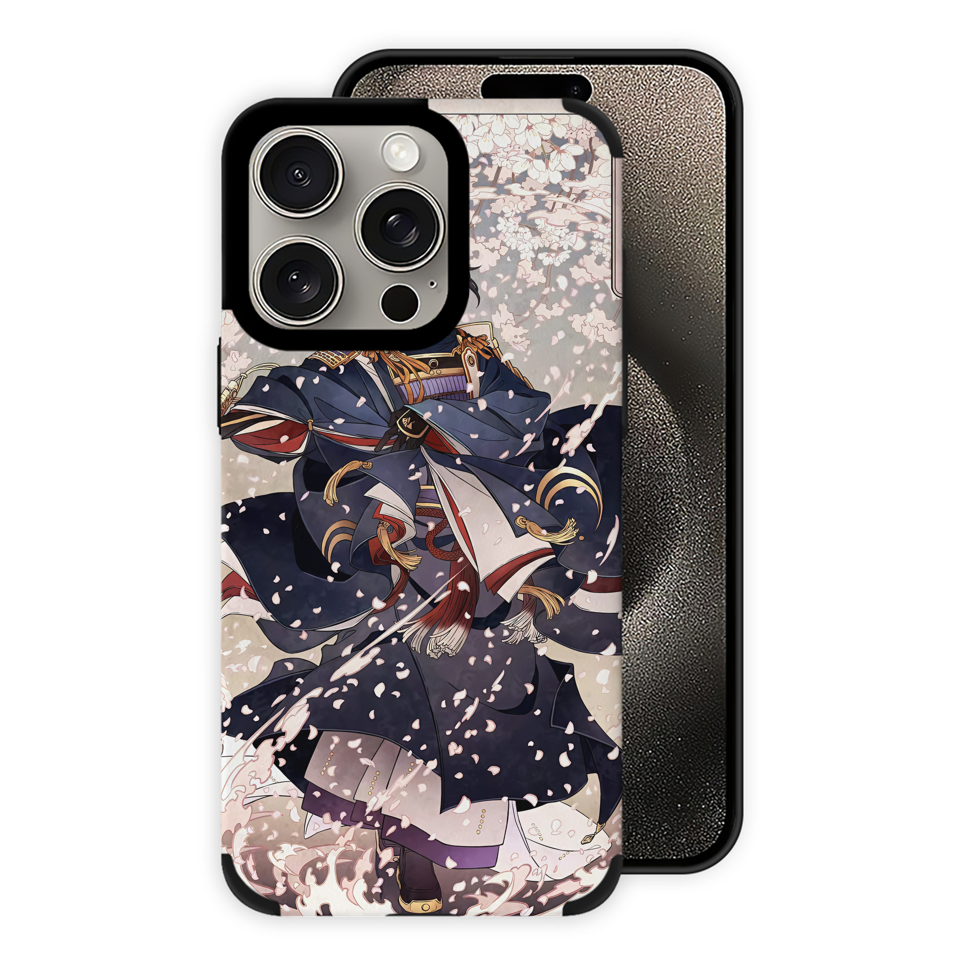 （画像用） 刀剣乱舞 Touken Ranbu 【iPhone15ProMax対応】 PUレザー スマホケース 耐衝撃＆黄変防止