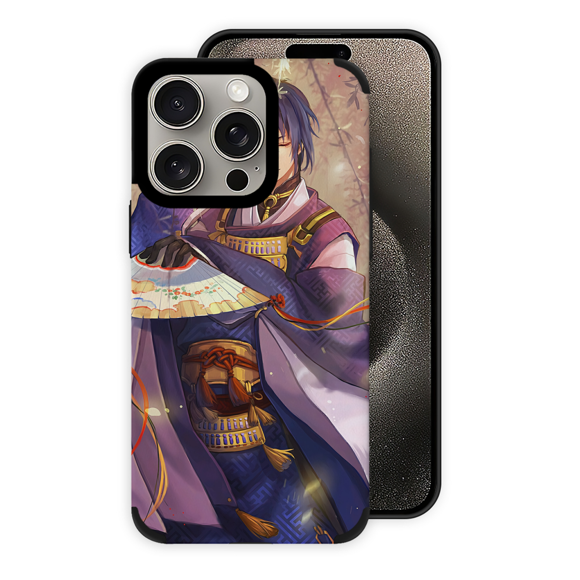 （画像用） 刀剣乱舞 Touken Ranbu 【iPhone15ProMax対応】 PUレザー スマホケース 耐衝撃＆黄変防止
