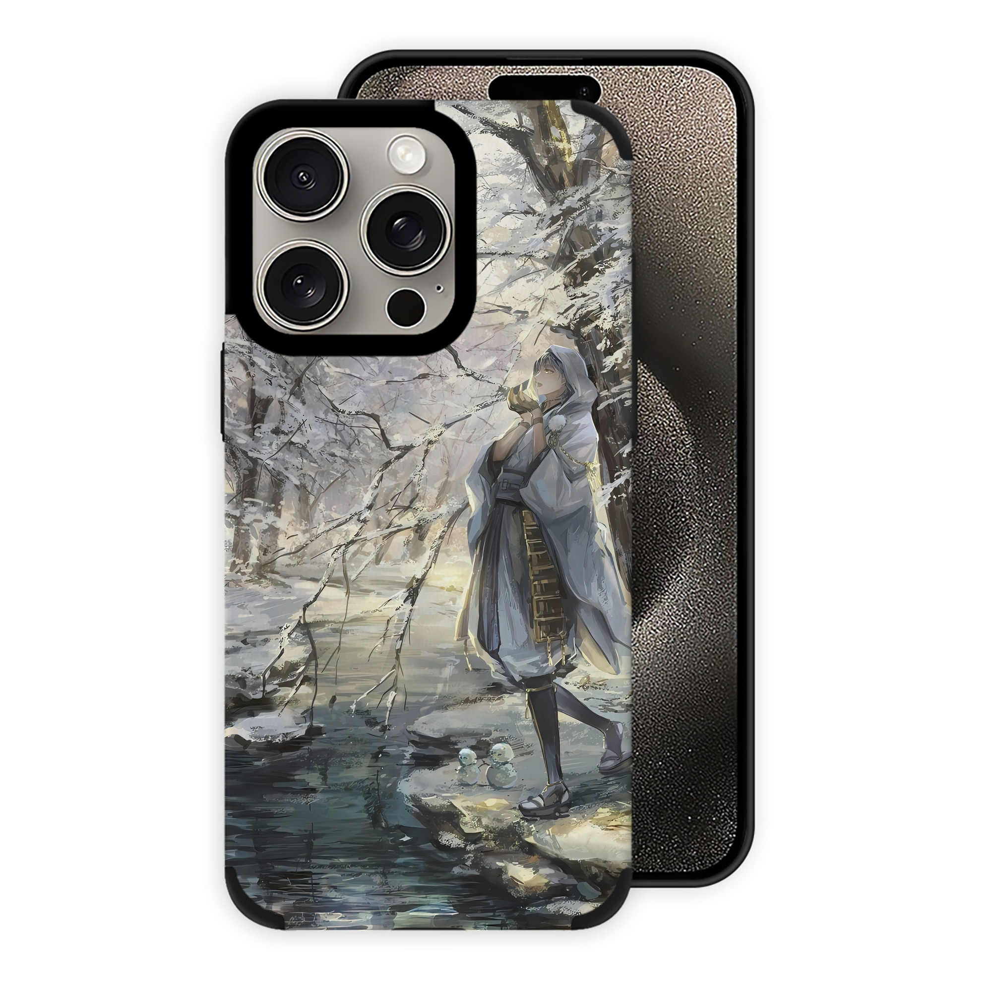 （画像用） 刀剣乱舞 Touken Ranbu 【iPhone15ProMax対応】 PUレザー スマホケース 耐衝撃＆黄変防止