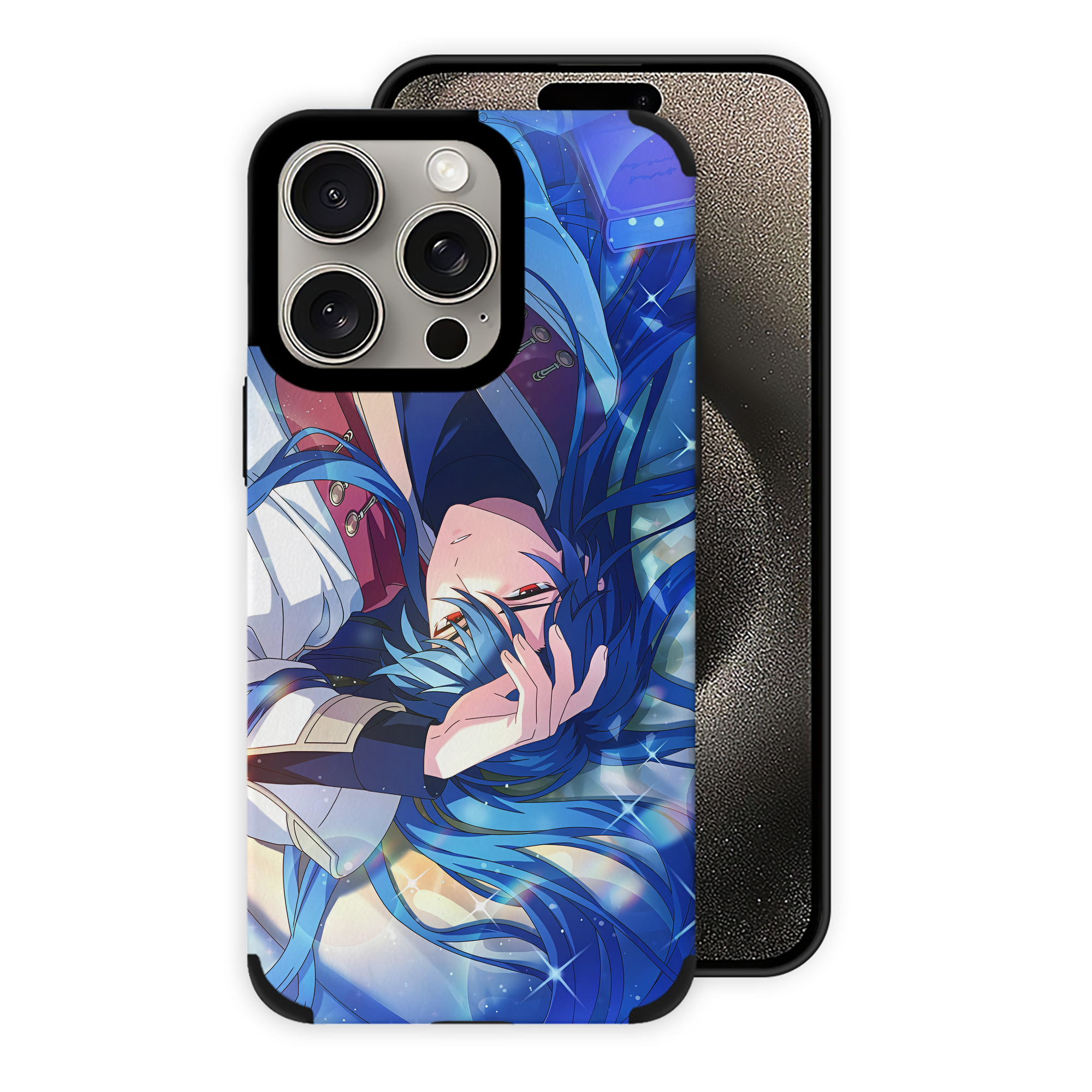 （画像用） 刀剣乱舞 Touken Ranbu 【iPhone15ProMax対応】 PUレザー スマホケース 耐衝撃＆黄変防止