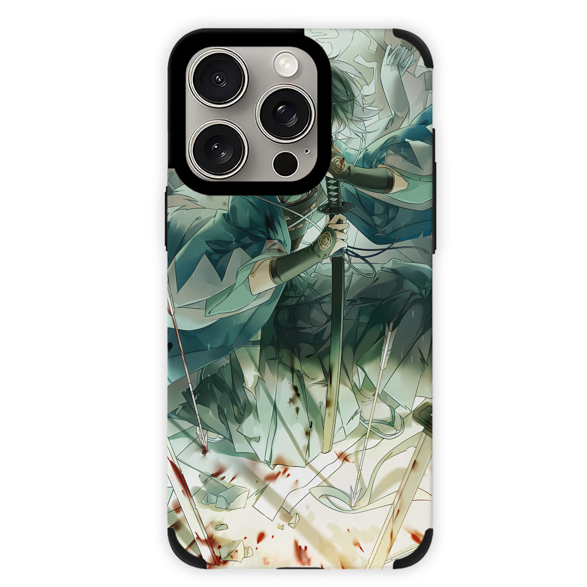 （画像用） 刀剣乱舞 Touken Ranbu 【iPhone15ProMax対応】 PUレザー スマホケース 耐衝撃＆黄変防止