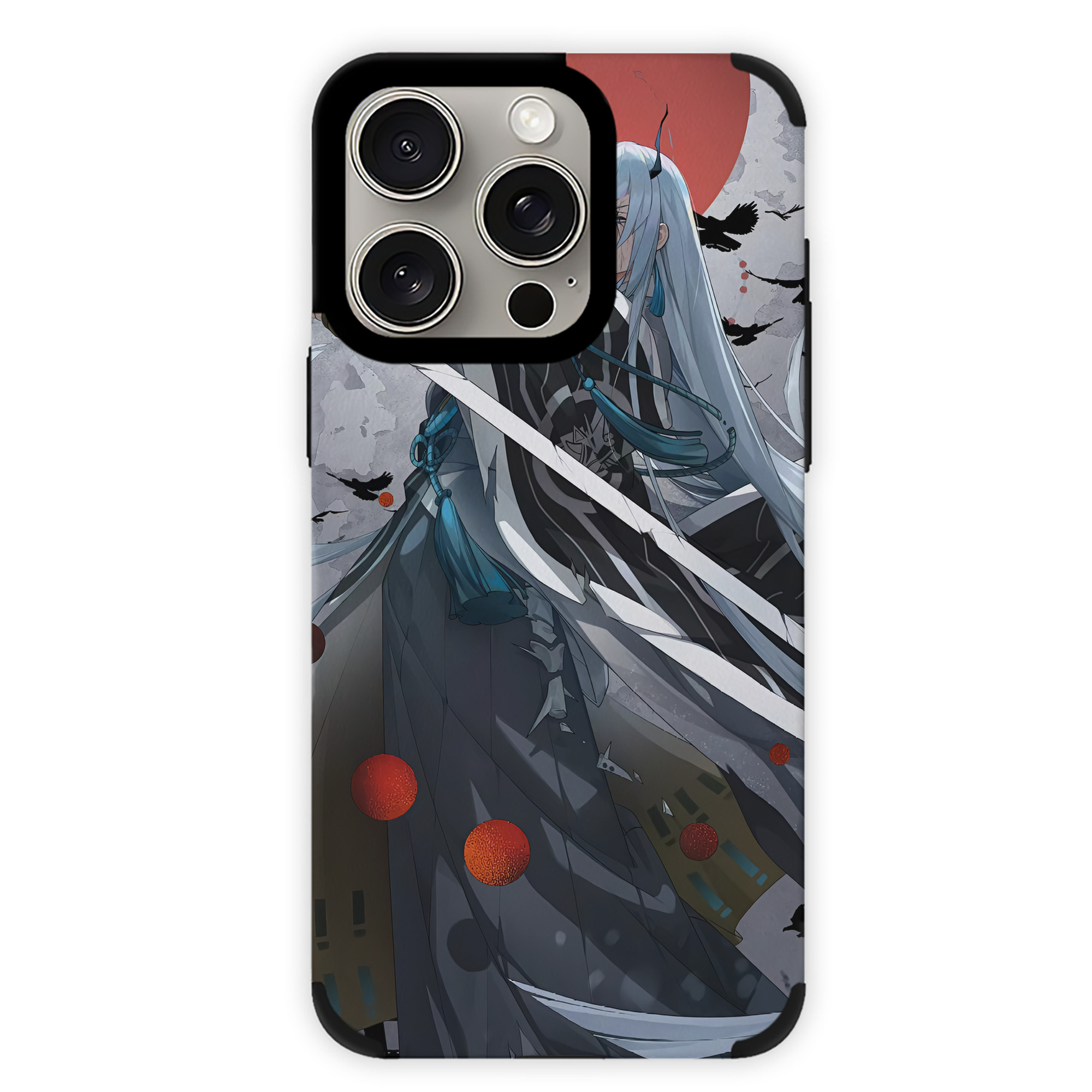 （画像用） 刀剣乱舞 Touken Ranbu 【iPhone15ProMax対応】 PUレザー スマホケース 耐衝撃＆黄変防止