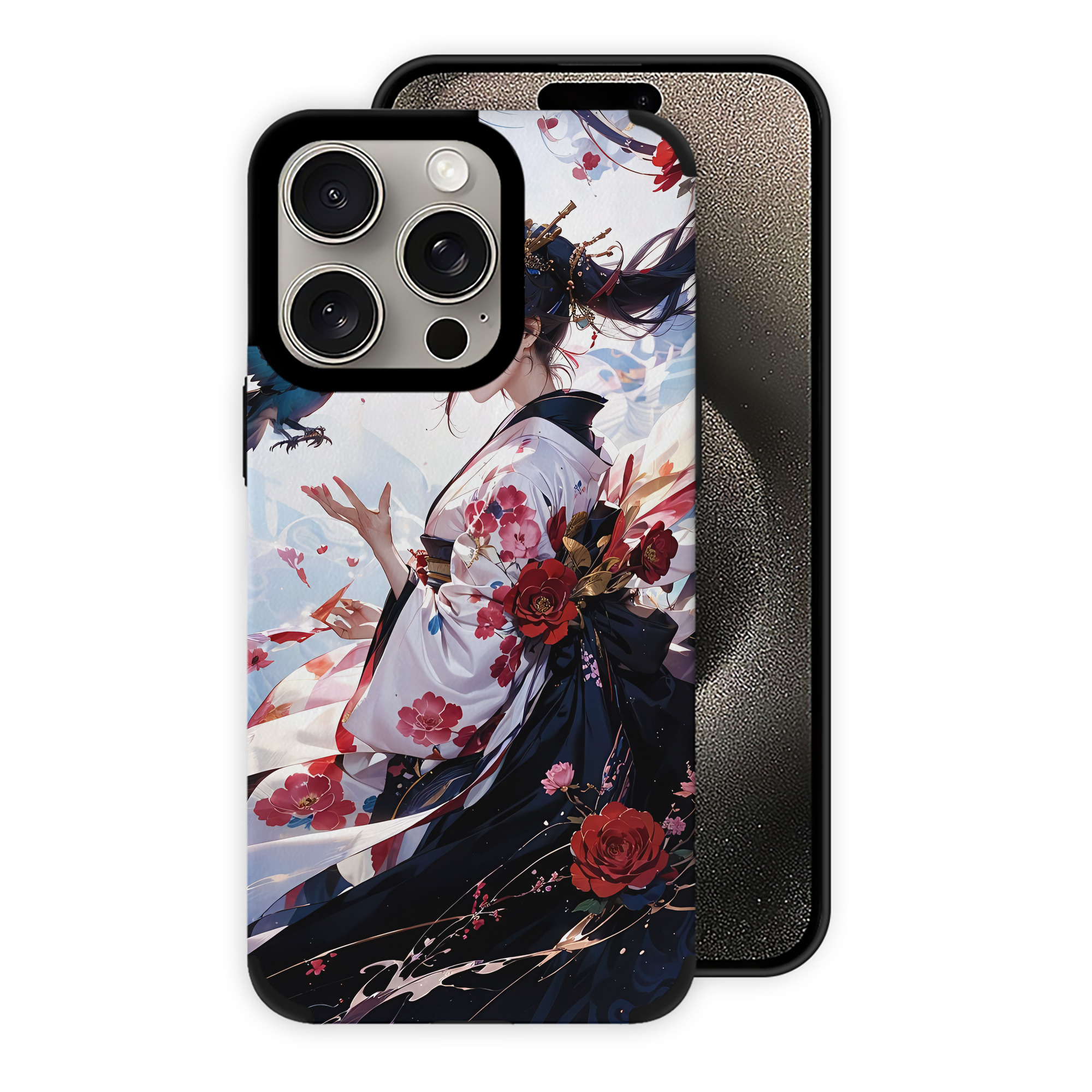 （画像用） 刀剣乱舞 Touken Ranbu 【iPhone15ProMax対応】 PUレザー スマホケース 耐衝撃＆黄変防止