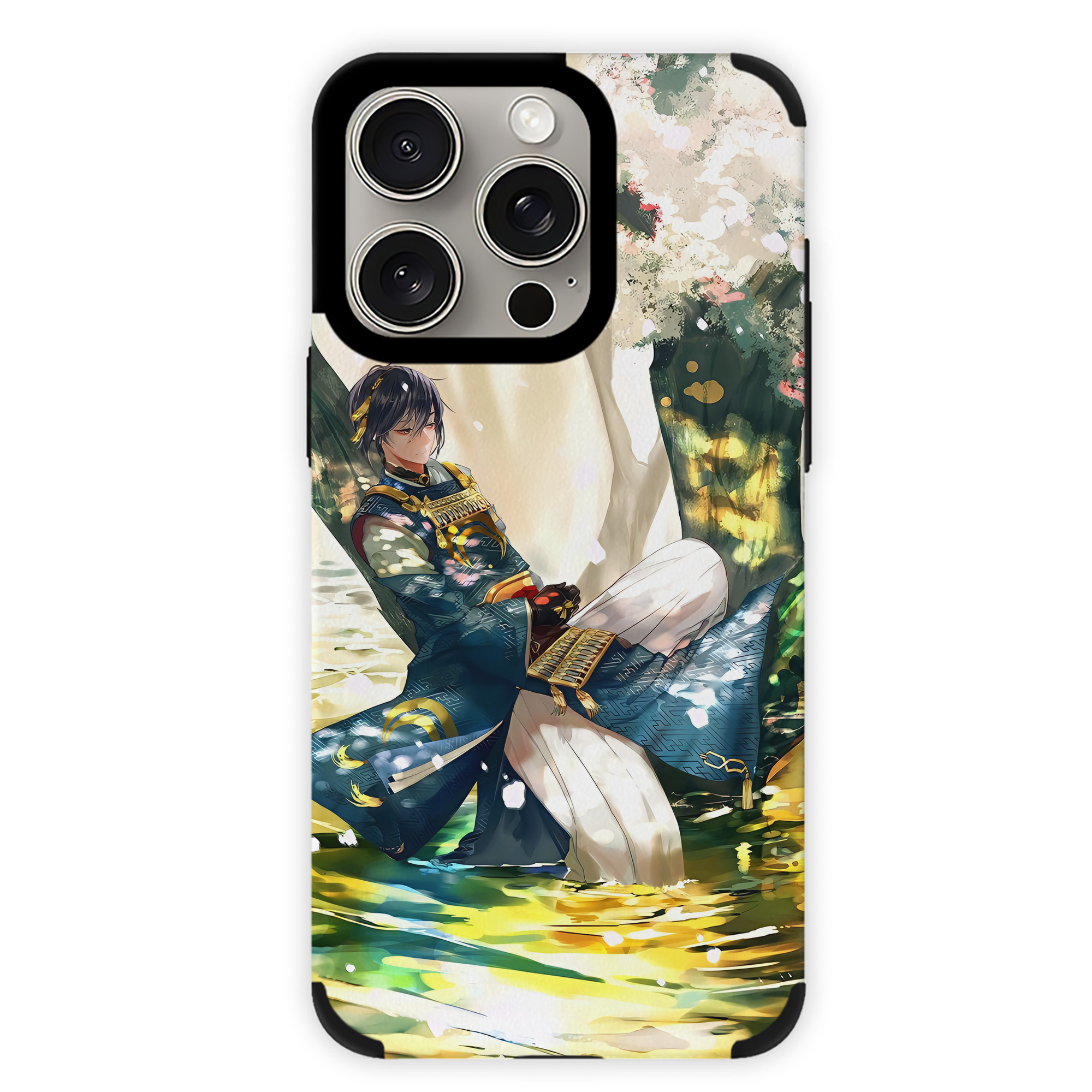 （画像用） 刀剣乱舞 Touken Ranbu 【iPhone15ProMax対応】 PUレザー スマホケース 耐衝撃＆黄変防止