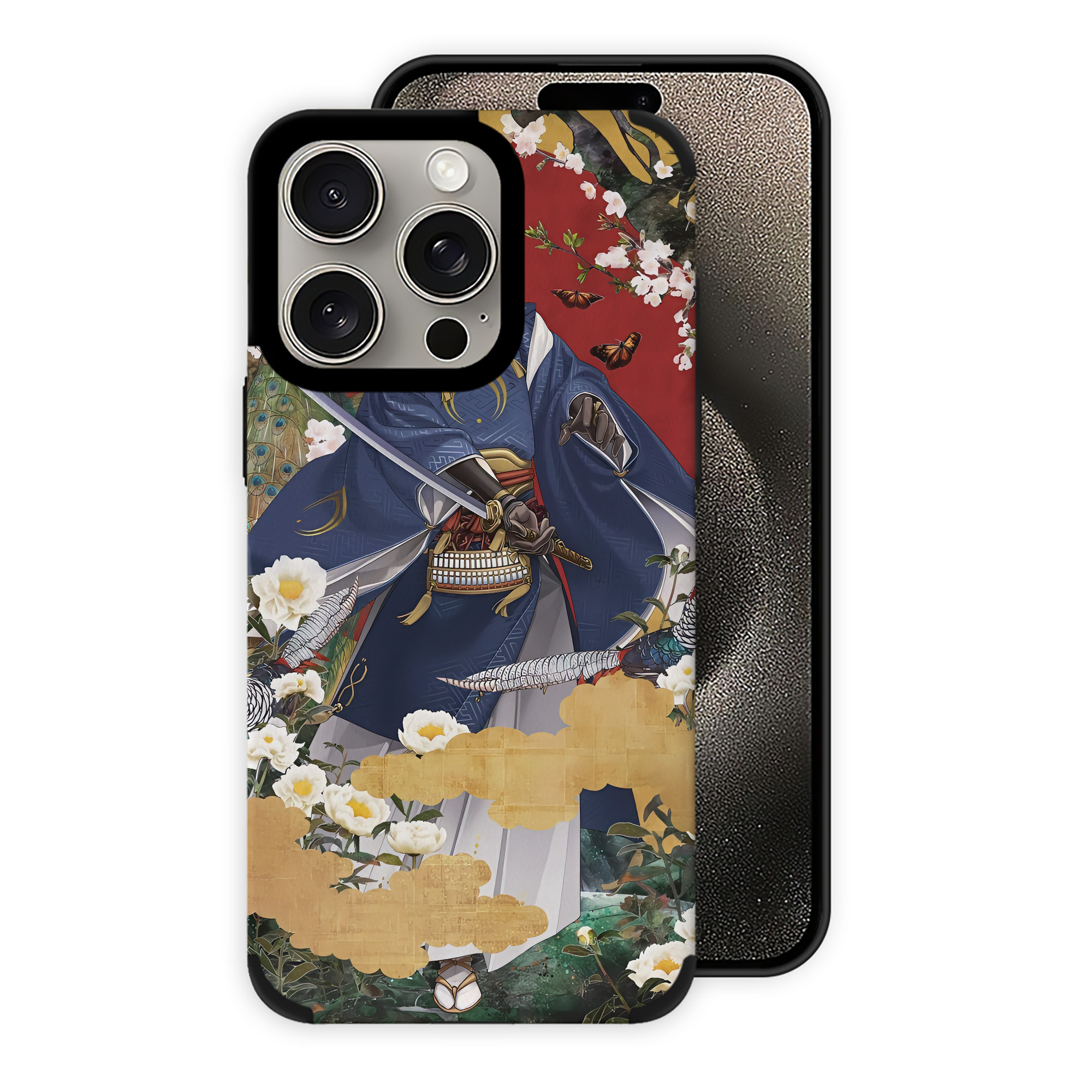 （画像用） 刀剣乱舞 Touken Ranbu 【iPhone15ProMax対応】 PUレザー スマホケース 耐衝撃＆黄変防止