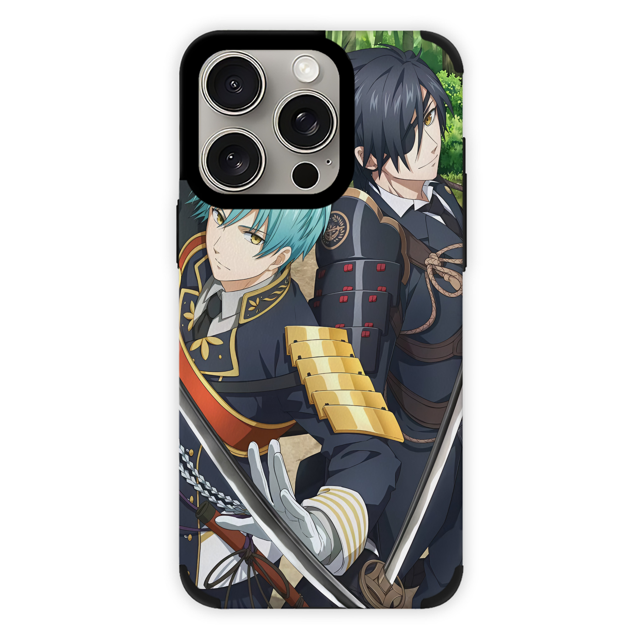 （画像用） 刀剣乱舞 Touken Ranbu 【iPhone15ProMax対応】 PUレザー スマホケース 耐衝撃＆黄変防止
