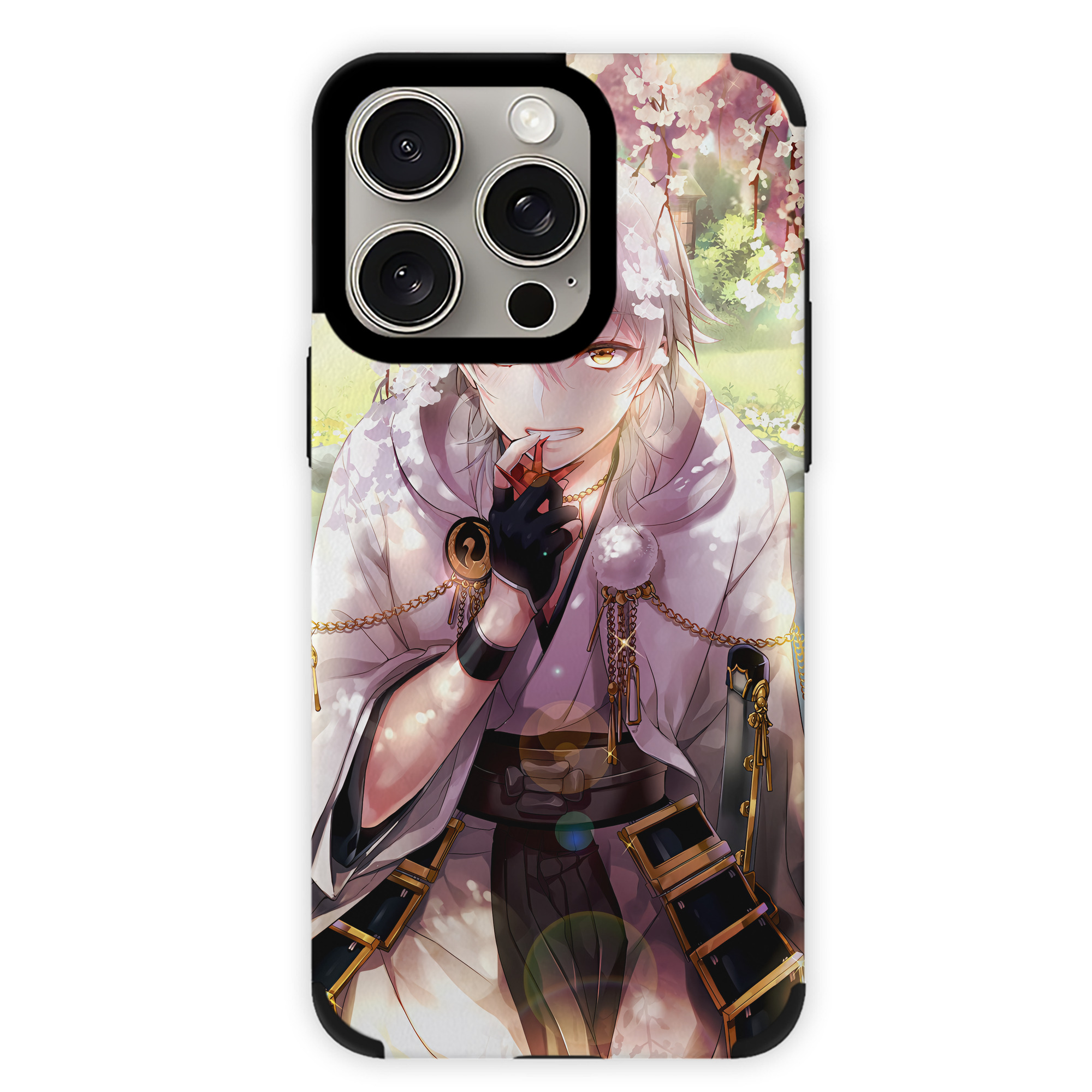 （画像用） 刀剣乱舞 Touken Ranbu 【iPhone15ProMax対応】 PUレザー スマホケース 耐衝撃＆黄変防止