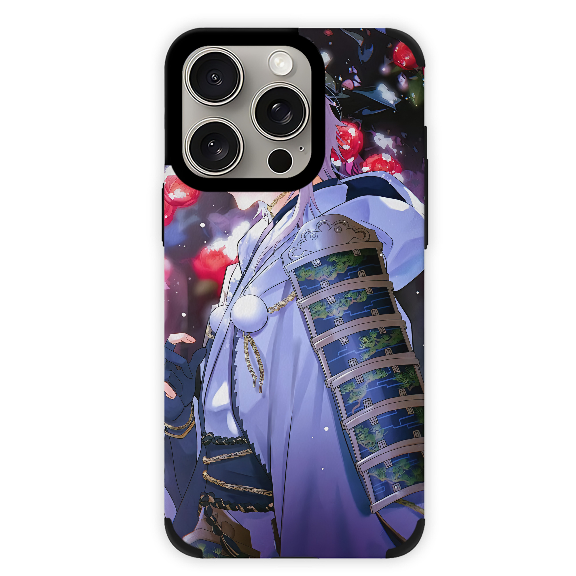 （画像用） 刀剣乱舞 Touken Ranbu 【iPhone15ProMax対応】 PUレザー スマホケース 耐衝撃＆黄変防止