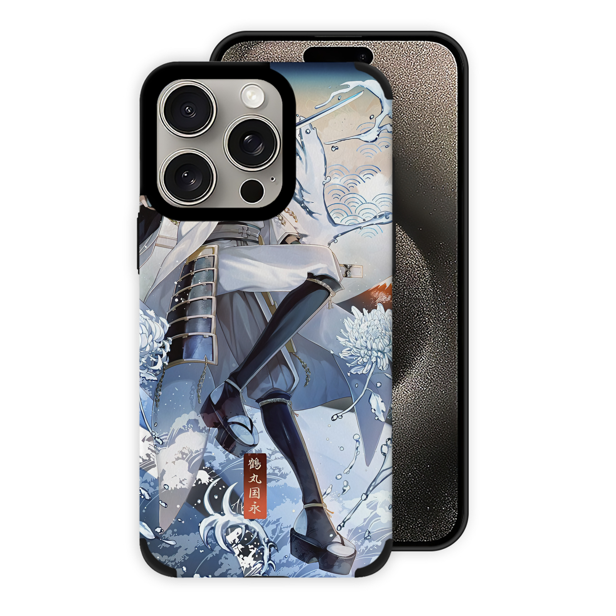 （画像用） 刀剣乱舞 Touken Ranbu 【iPhone15ProMax対応】 PUレザー スマホケース 耐衝撃＆黄変防止