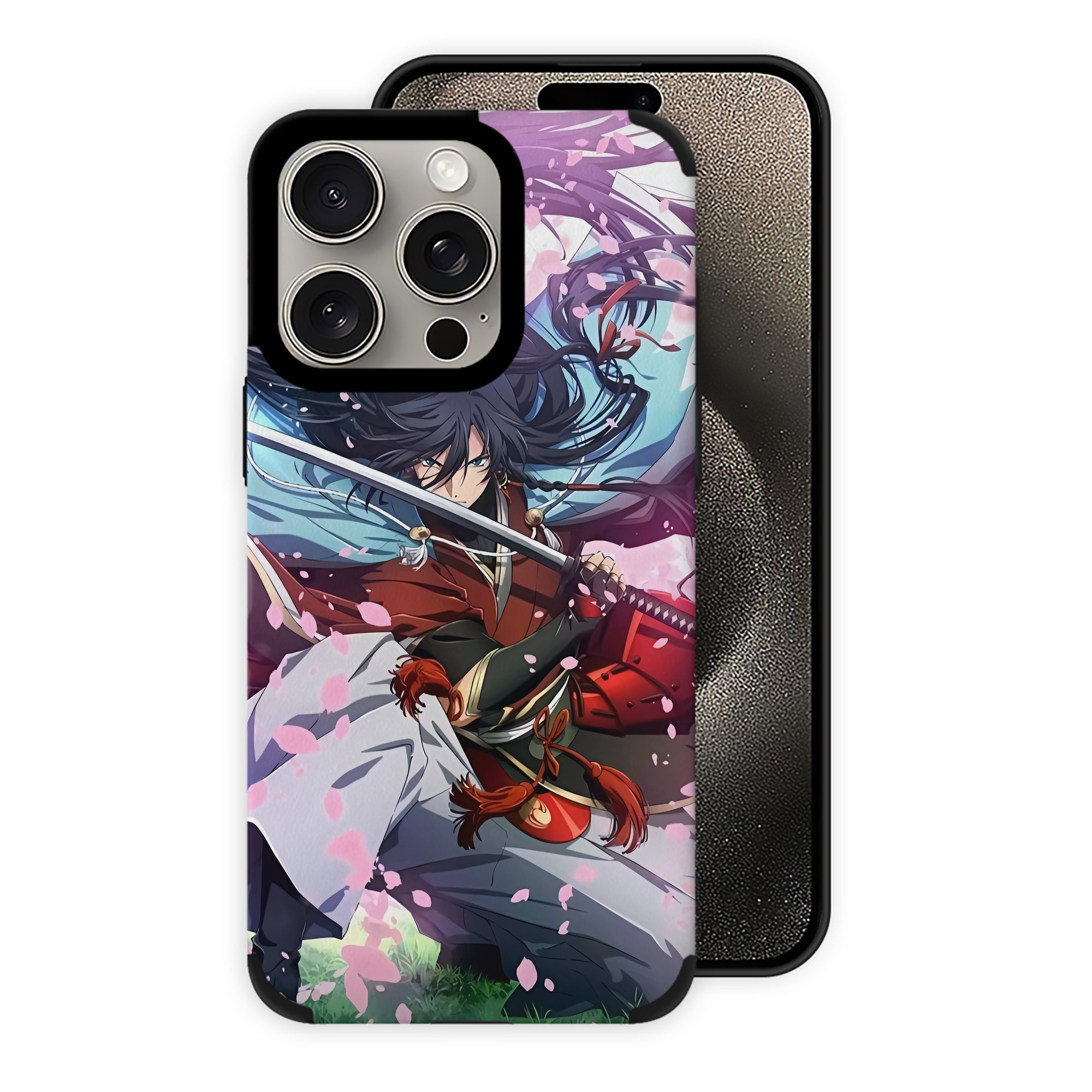 （画像用） 刀剣乱舞 Touken Ranbu 【iPhone15ProMax対応】 PUレザー スマホケース 耐衝撃＆黄変防止