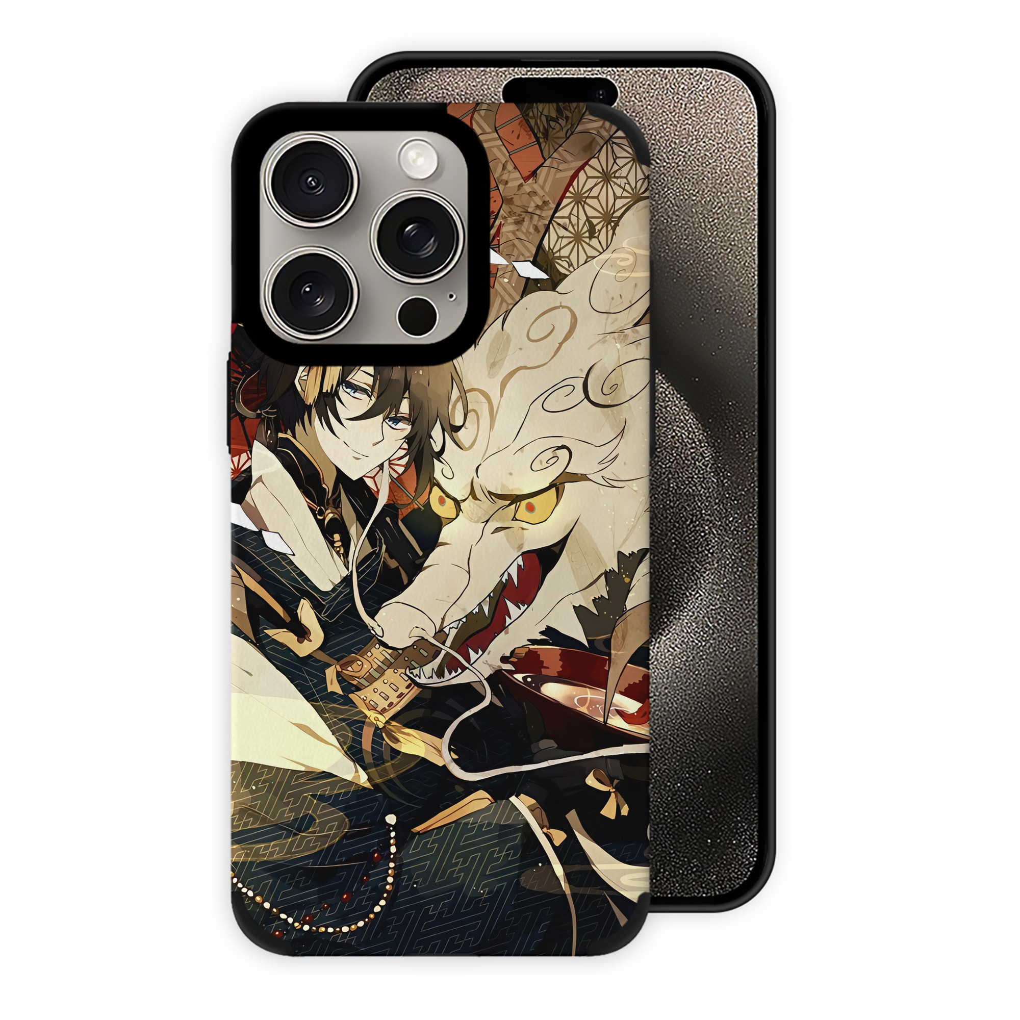 （画像用） 刀剣乱舞 Touken Ranbu 【iPhone15ProMax対応】 PUレザー スマホケース 耐衝撃＆黄変防止