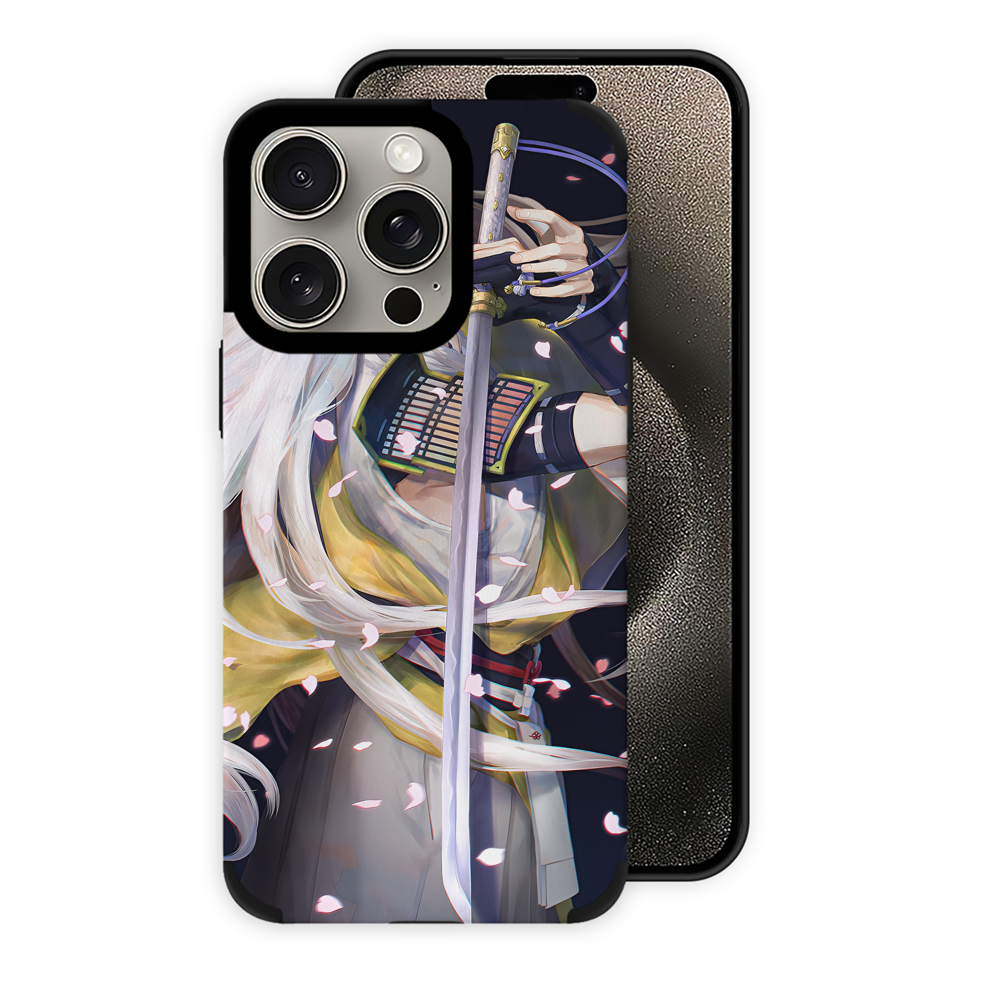 （画像用） 刀剣乱舞 Touken Ranbu 【iPhone15ProMax対応】 PUレザー スマホケース 耐衝撃＆黄変防止