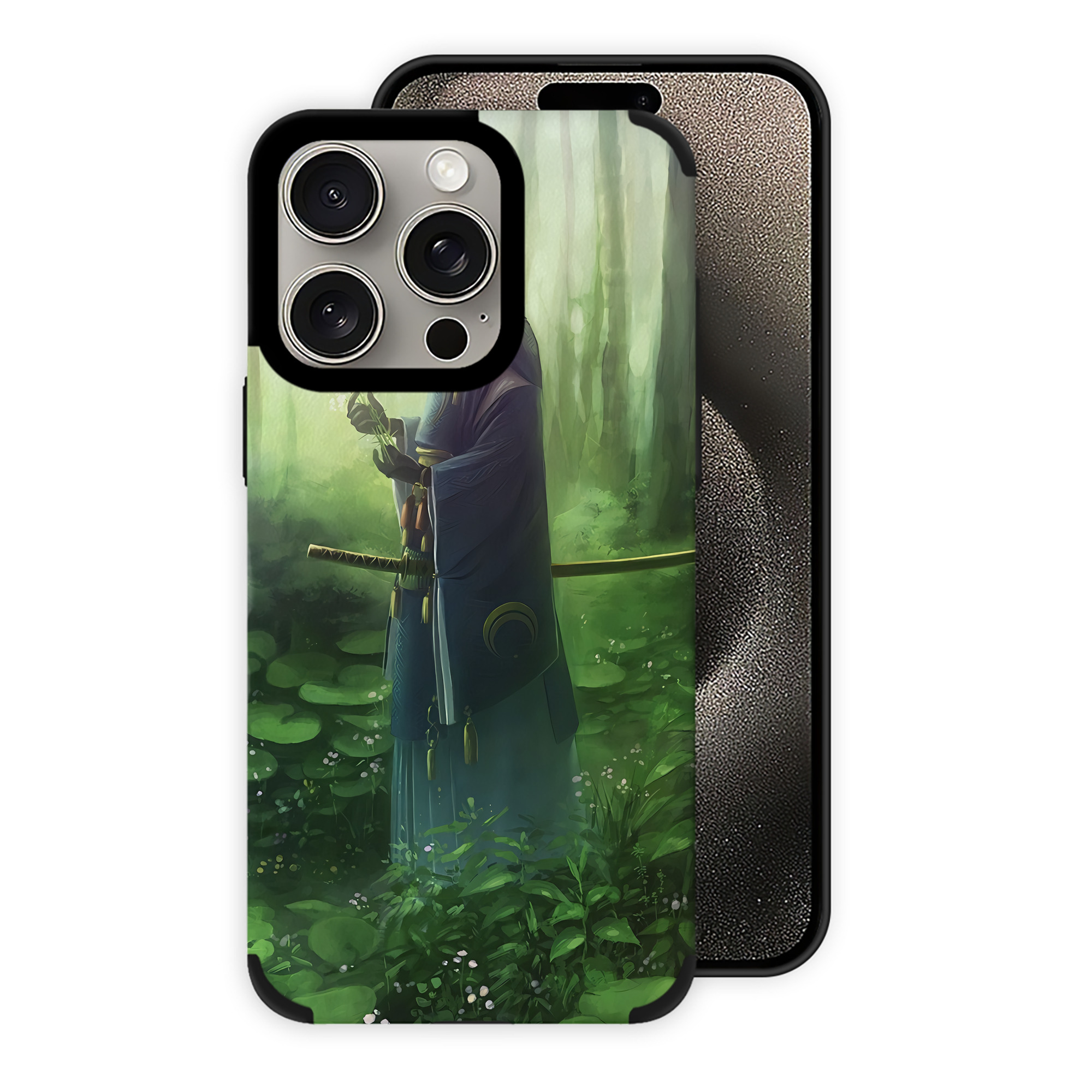 （画像用） 刀剣乱舞 Touken Ranbu 【iPhone15ProMax対応】 PUレザー スマホケース 耐衝撃＆黄変防止
