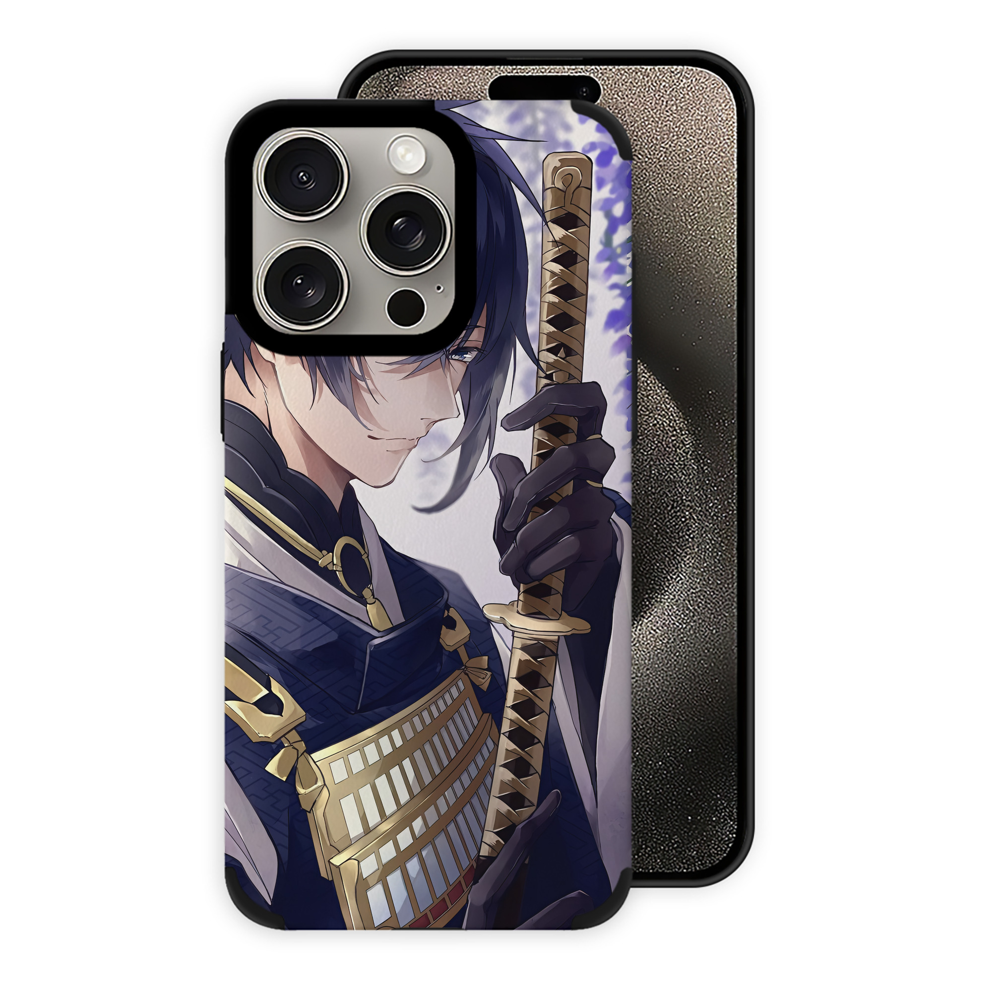 （画像用） 刀剣乱舞 Touken Ranbu 【iPhone15ProMax対応】 PUレザー スマホケース 耐衝撃＆黄変防止