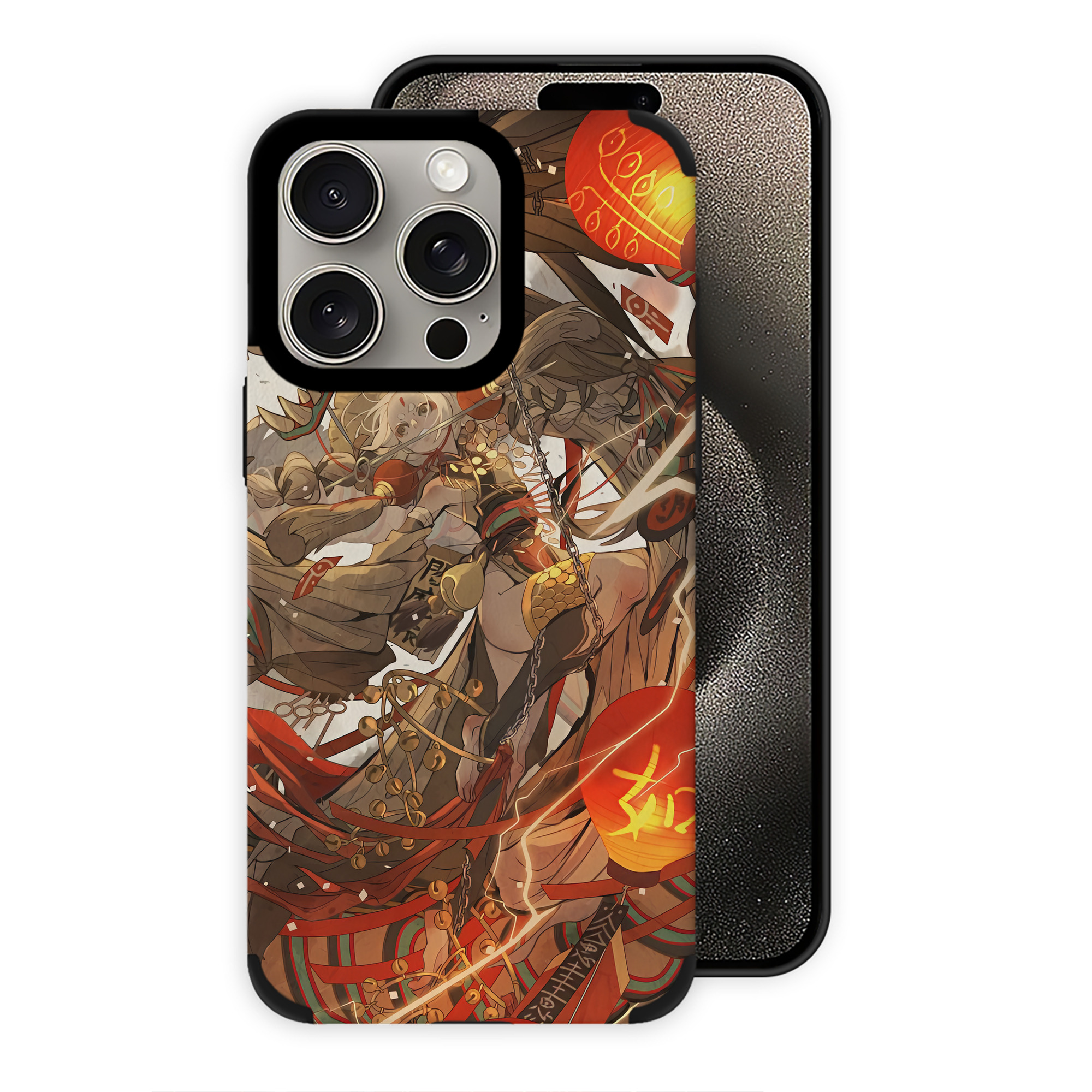 （画像用） 刀剣乱舞 Touken Ranbu 【iPhone15ProMax対応】 PUレザー スマホケース 耐衝撃＆黄変防止