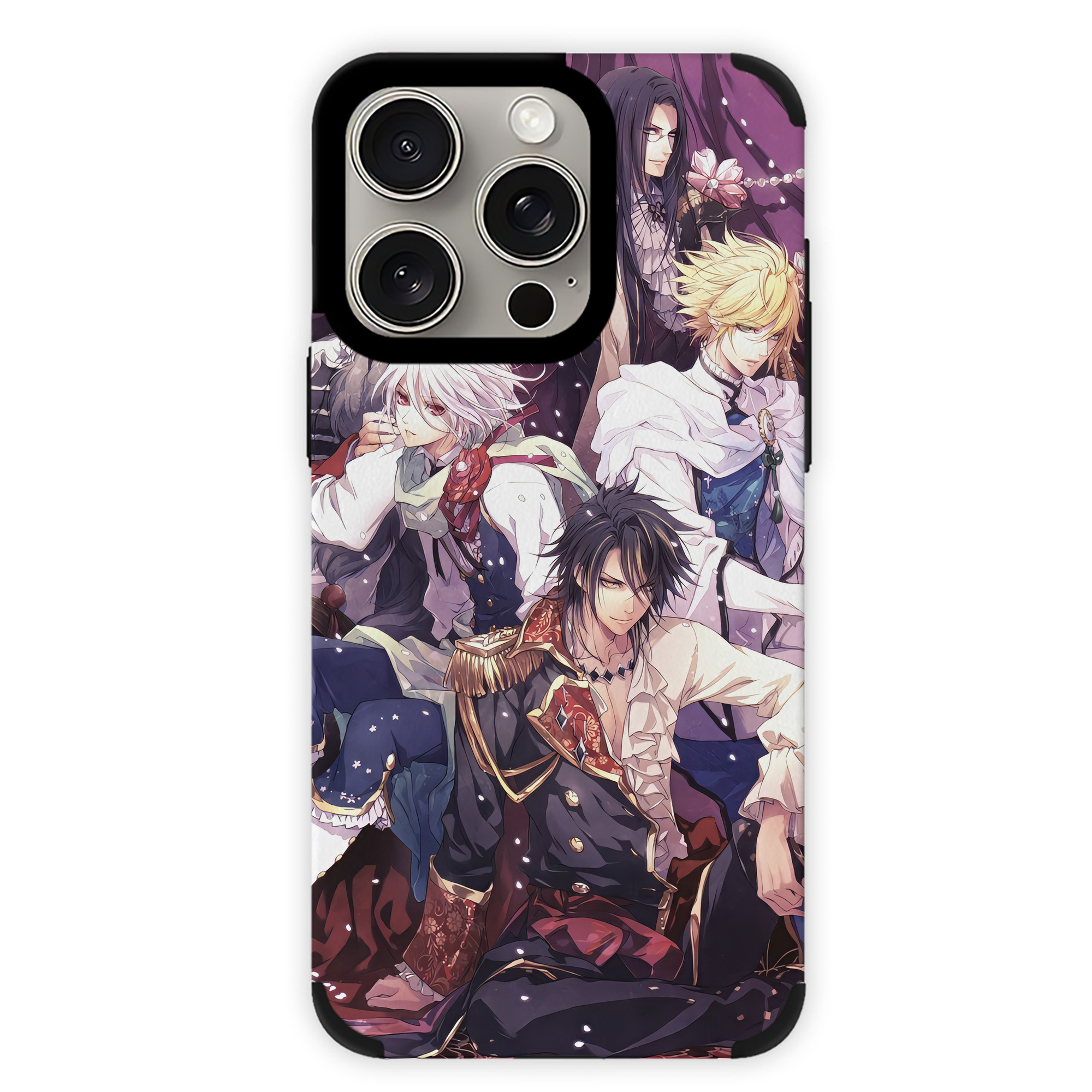 （画像用） 刀剣乱舞 Touken Ranbu 【iPhone15ProMax対応】 PUレザー スマホケース 耐衝撃＆黄変防止