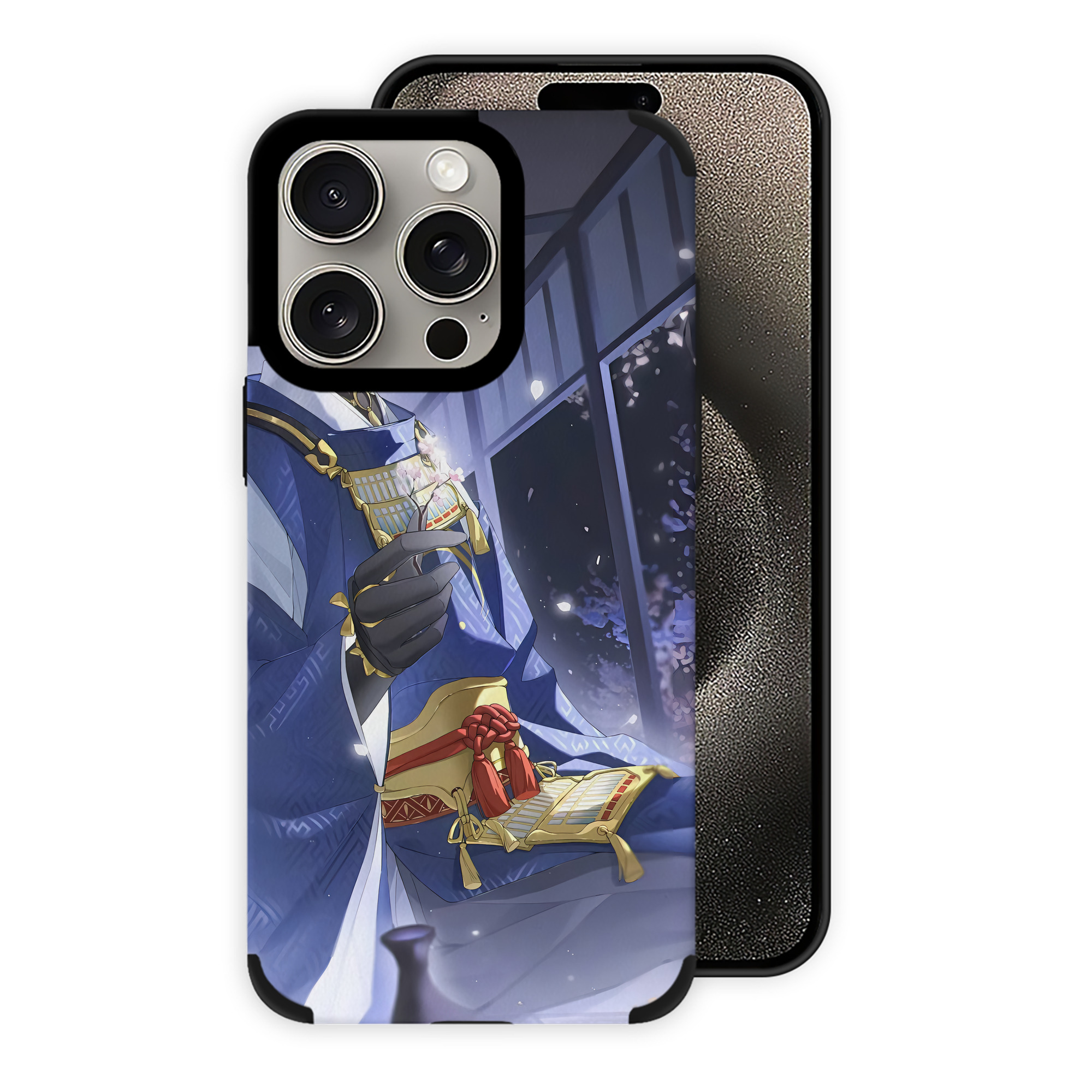 （画像用） 刀剣乱舞 Touken Ranbu 【iPhone15ProMax対応】 PUレザー スマホケース 耐衝撃＆黄変防止